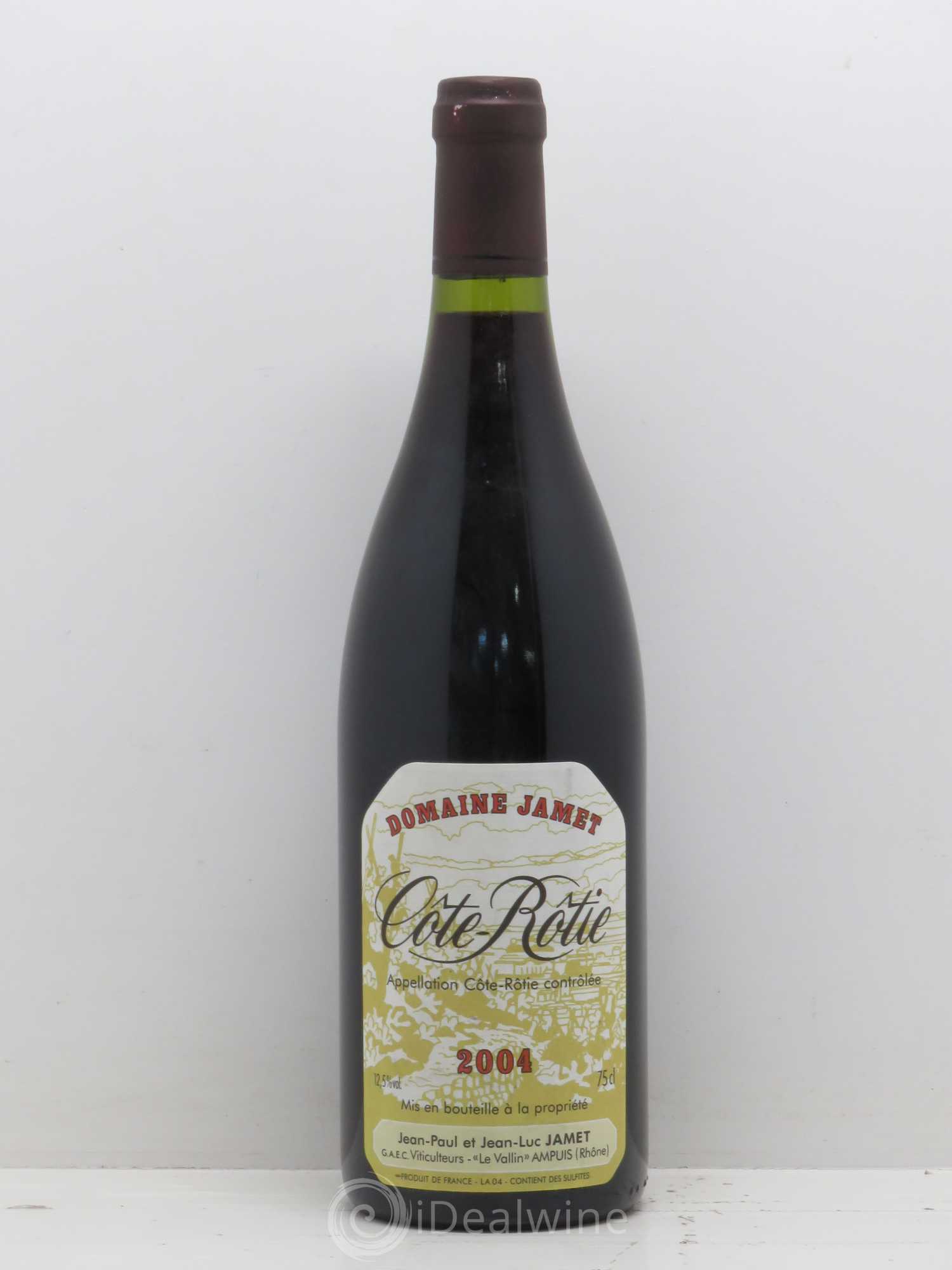 Côte-Rôtie Jamet (Domaine) 2004 - Lot de 1 bouteille - 0