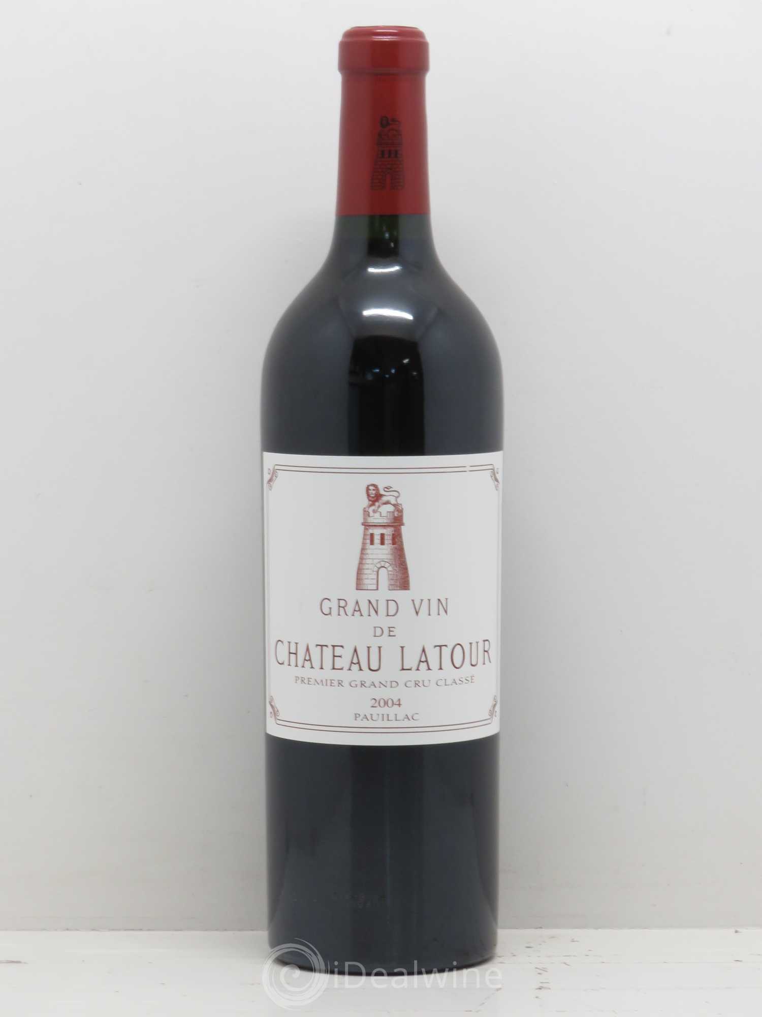 Château Latour 1er Grand Cru Classé 2004 - Lot de 1 bouteille - 0