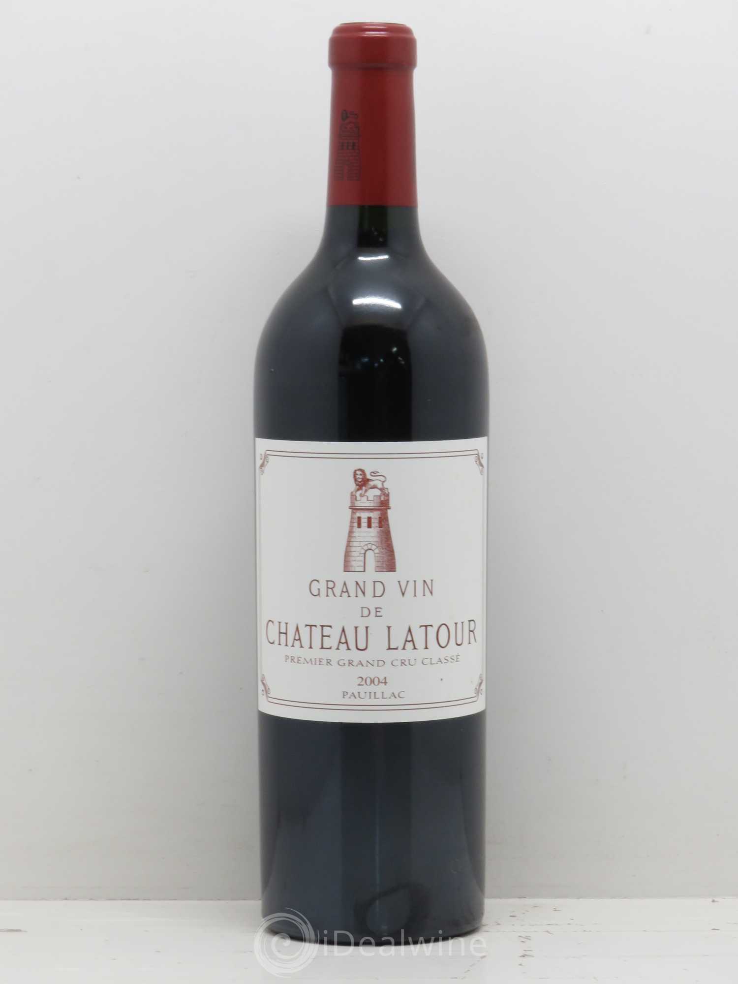 Château Latour 1er Grand Cru Classé 2004 - Lot de 1 bouteille - 0
