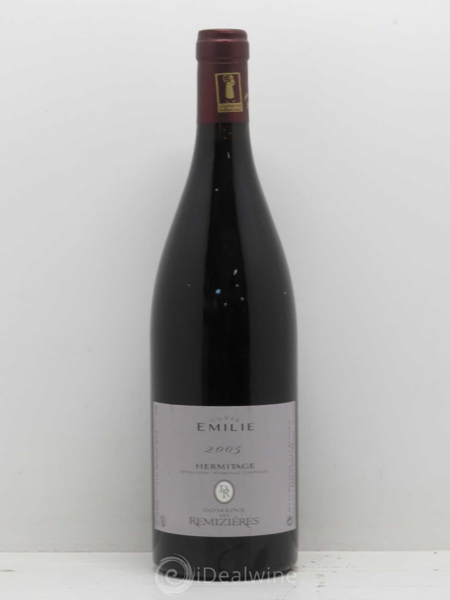 Hermitage Cuvée Emilie Rémizières (Domaine des) 2005 - Lot de 1 bouteille - 0
