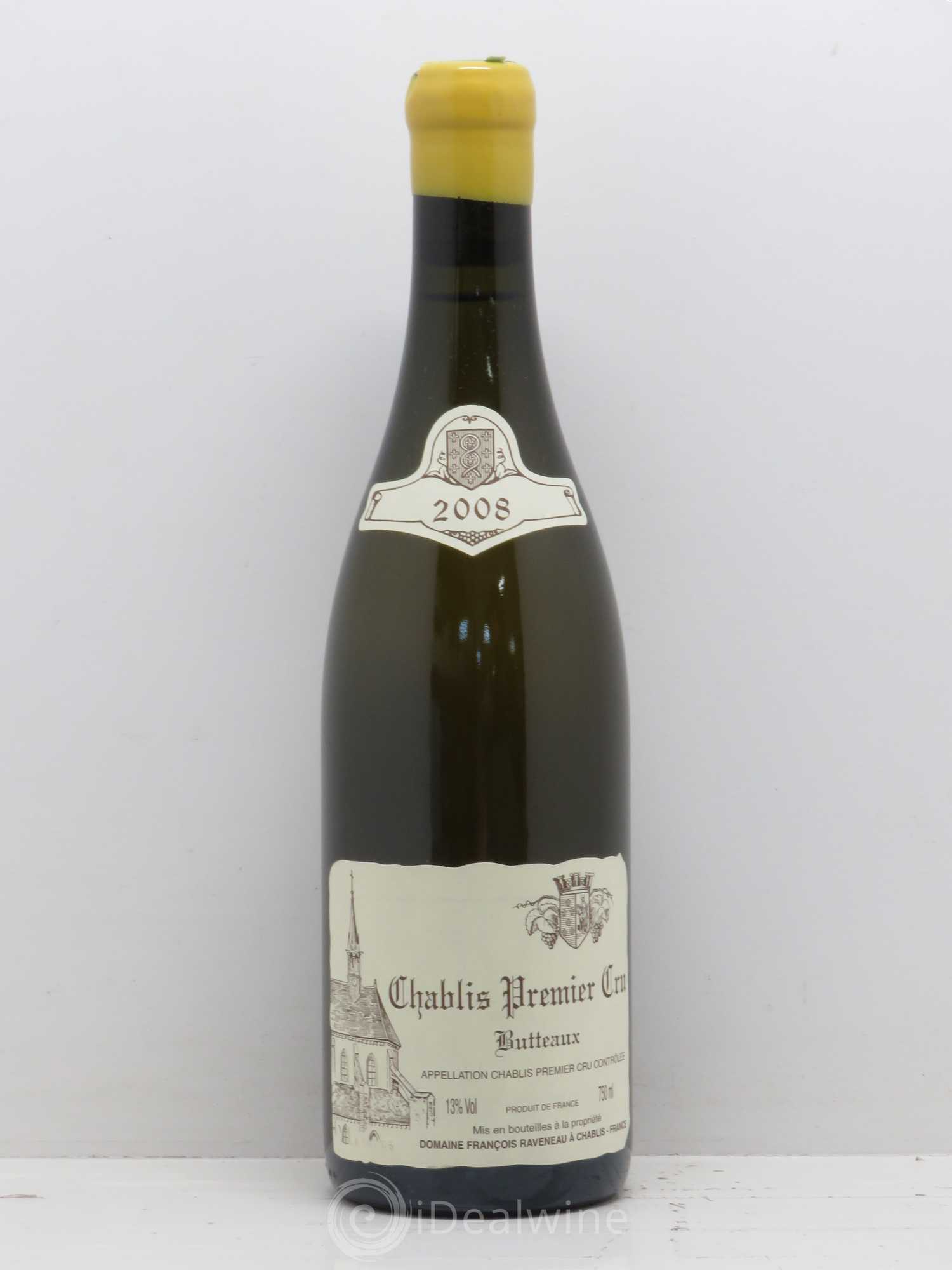 Chablis 1er Cru Butteaux Raveneau (Domaine) 2008 - Lot de 1 bouteille - 0