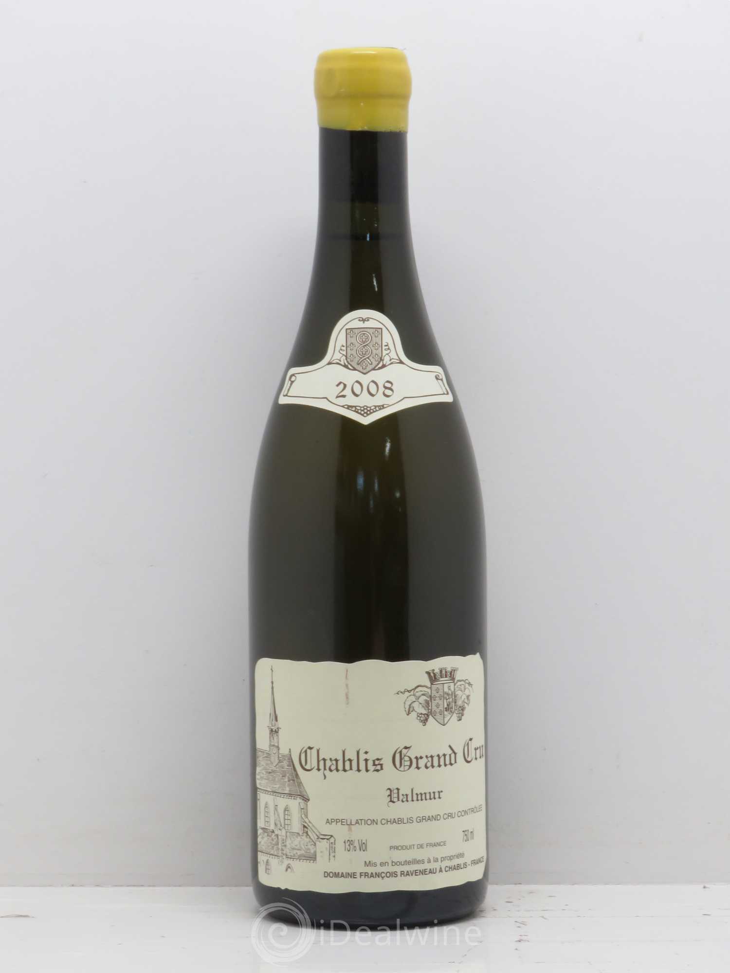 Chablis Grand Cru Valmur Raveneau (Domaine) 2008 - Lot de 1 bouteille - 0