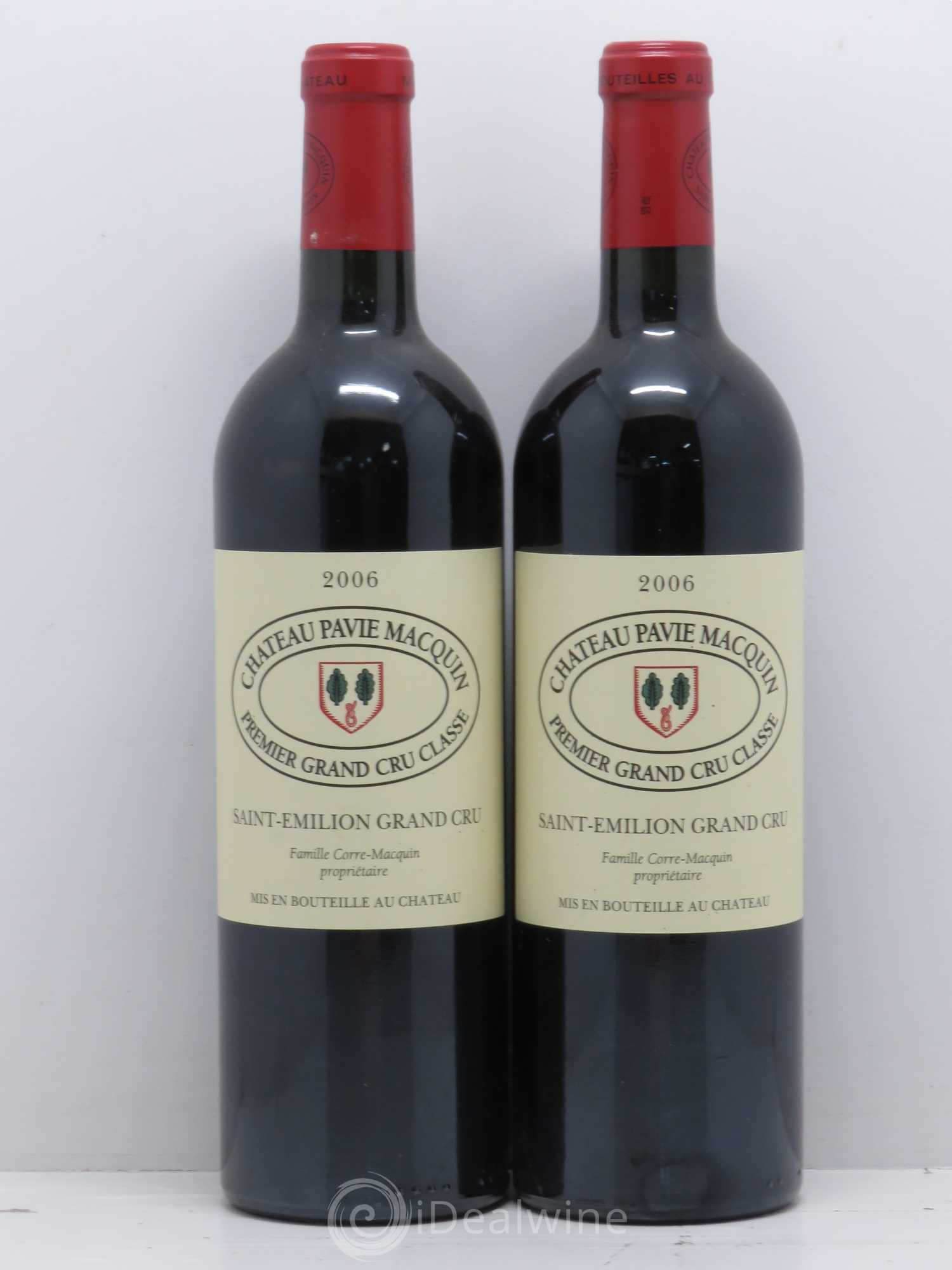 Château Pavie Macquin 1er Grand Cru Classé B 2006 - Lot de 2 bouteilles - 0