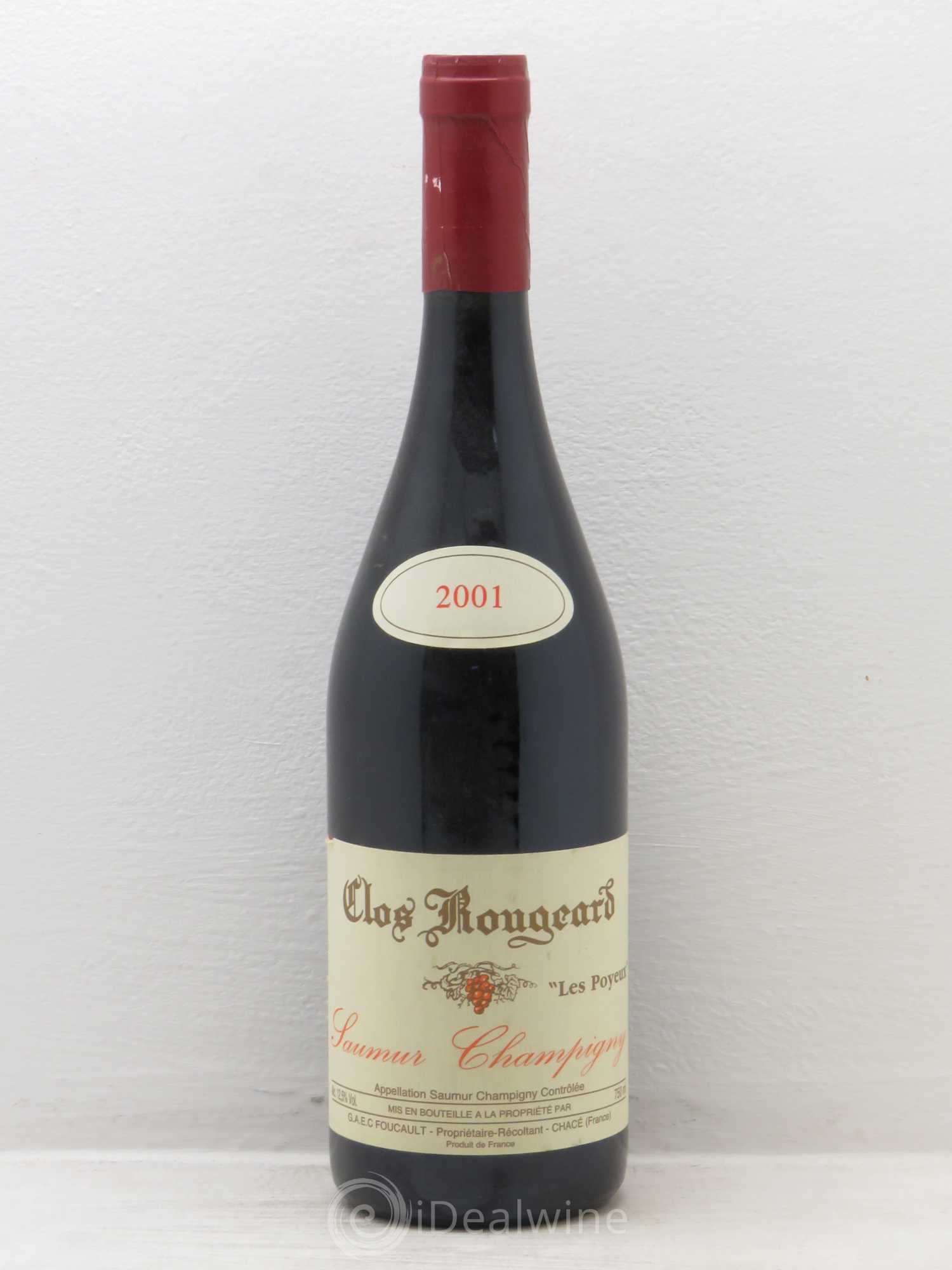 Saumur-Champigny Les Poyeux Clos Rougeard 2001 - Lot de 1 bouteille - 0