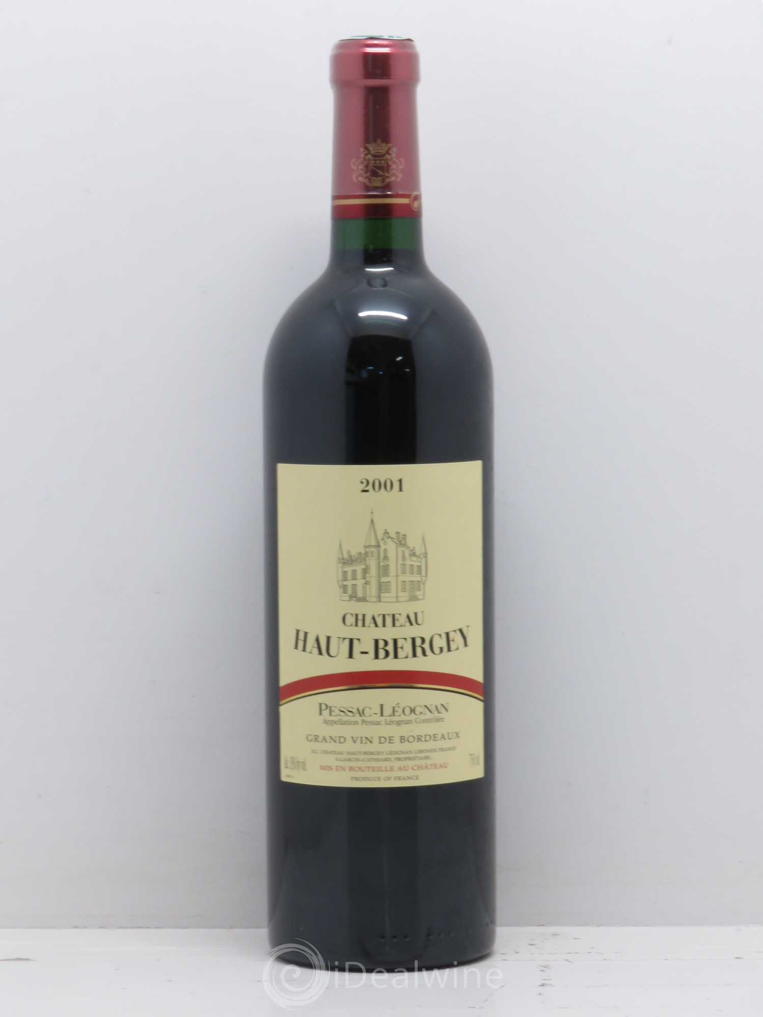 Château Haut-Bergey 2001 - Lot de 1 bouteille - 0