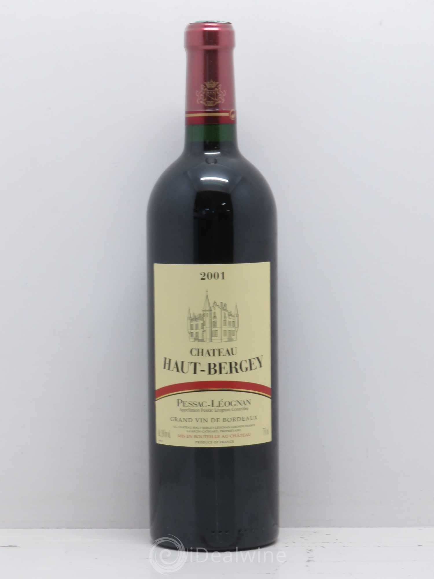 Château Haut-Bergey 2001 - Lot de 1 bouteille - 0