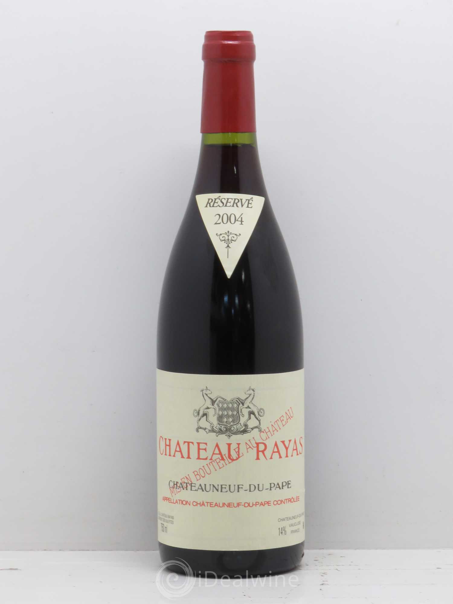 Châteauneuf-du-Pape Château Rayas Emmanuel Reynaud 2004 - Lot de 1 bouteille - 0