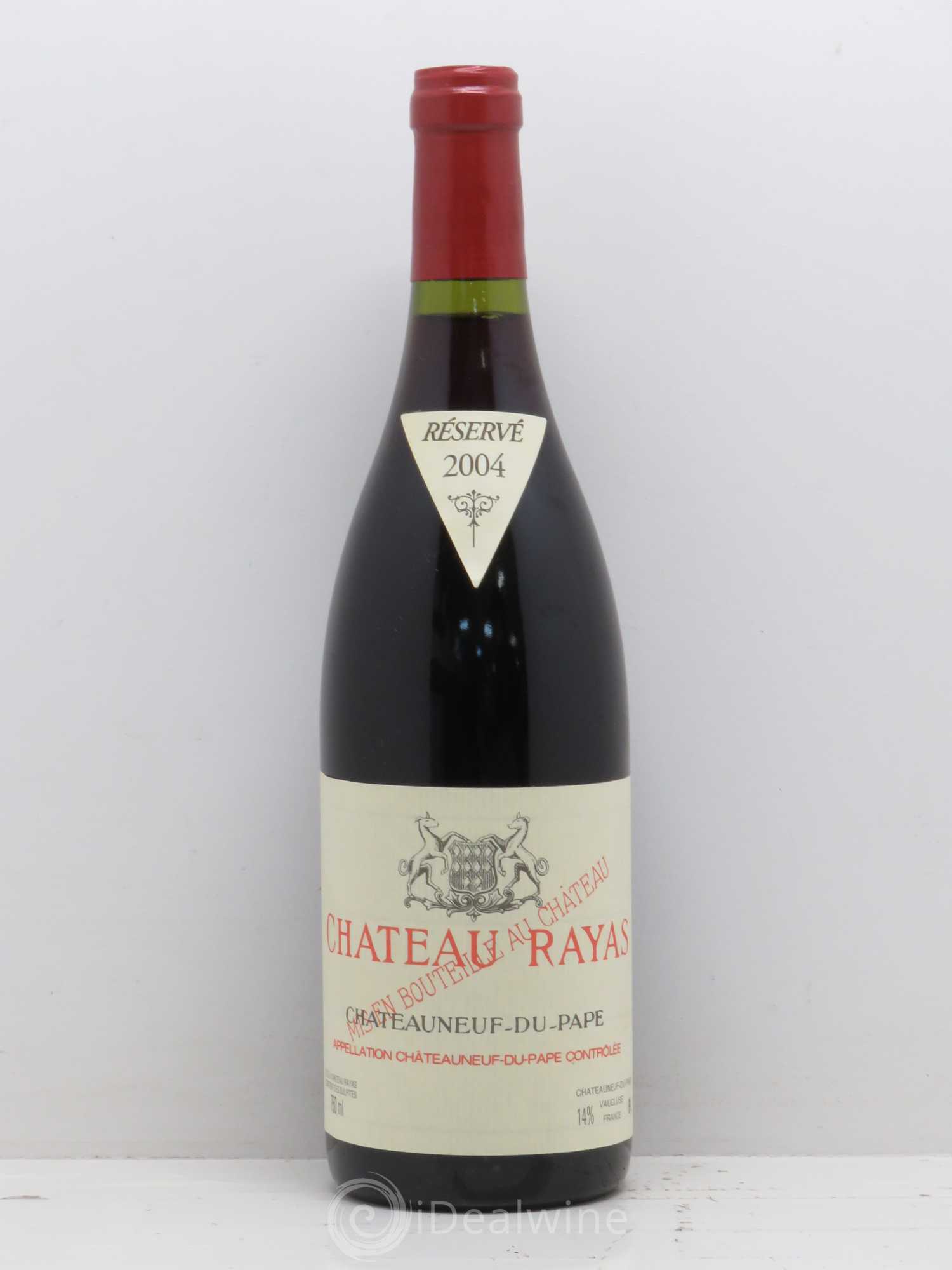 Châteauneuf-du-Pape Château Rayas Emmanuel Reynaud 2004 - Lot de 1 bouteille - 0