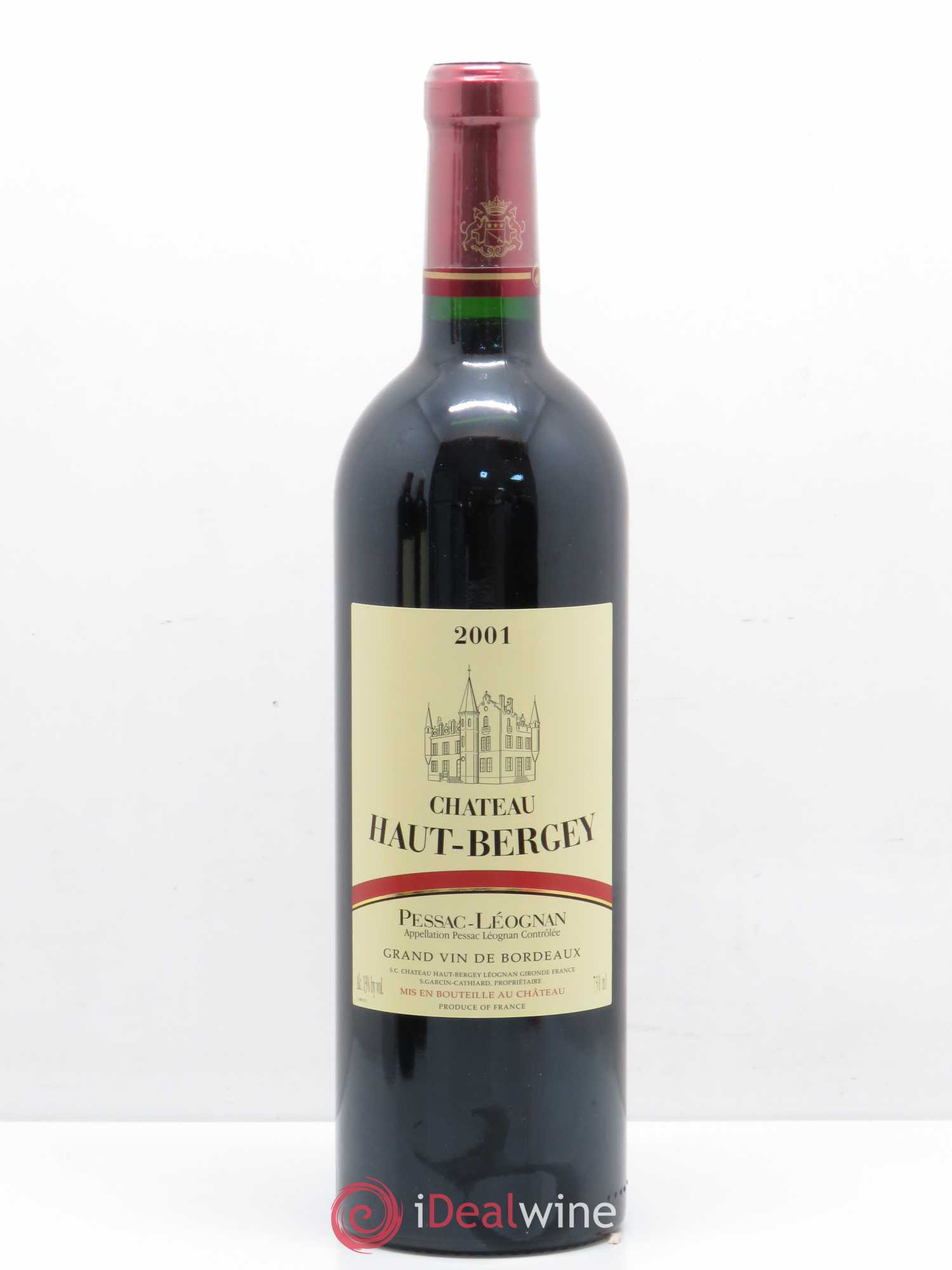 Château Haut-Bergey 2001 - Lot de 1 bouteille - 0