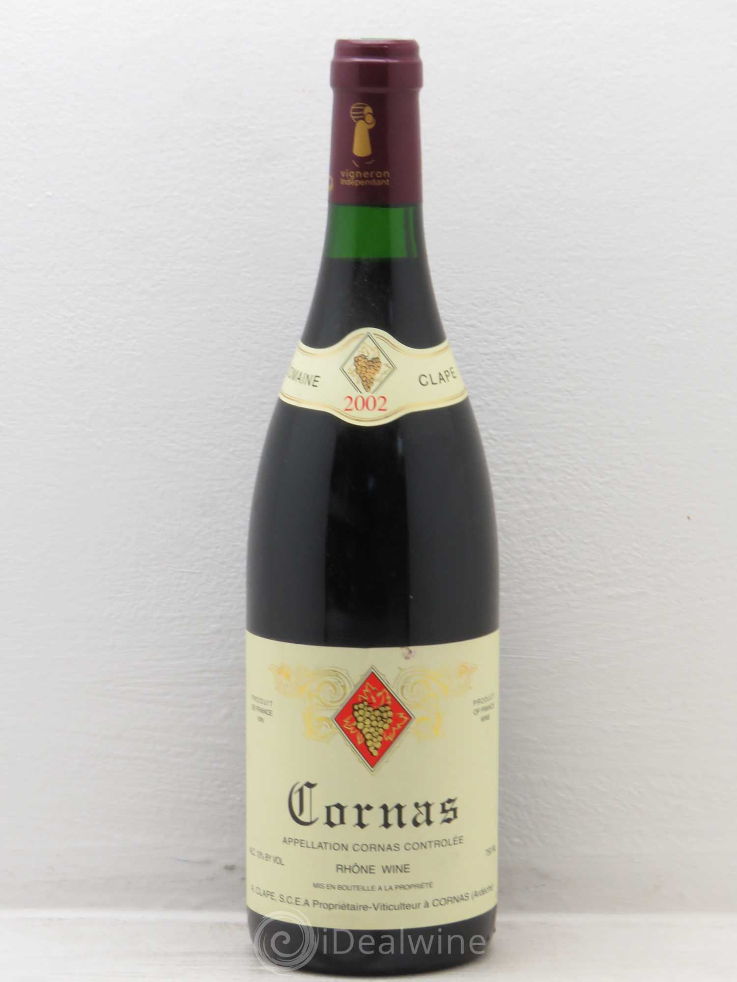 Cornas Auguste Clape 2002 - Lot de 1 bouteille - 0