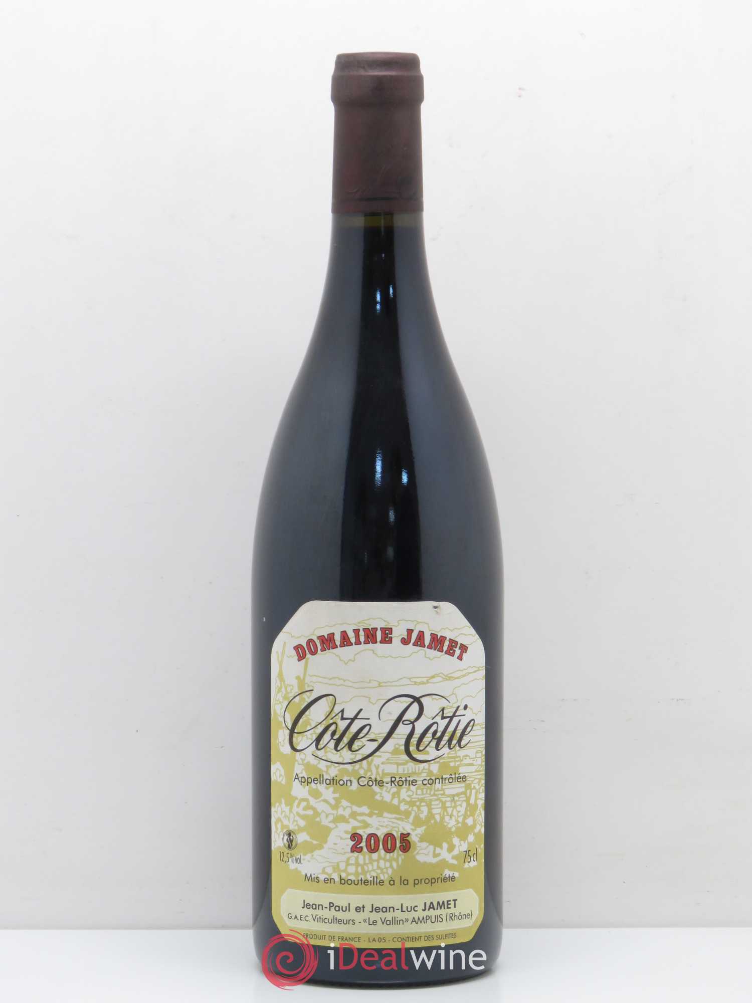 Côte-Rôtie Jamet (Domaine) 2005 - Lot de 1 bouteille - 0