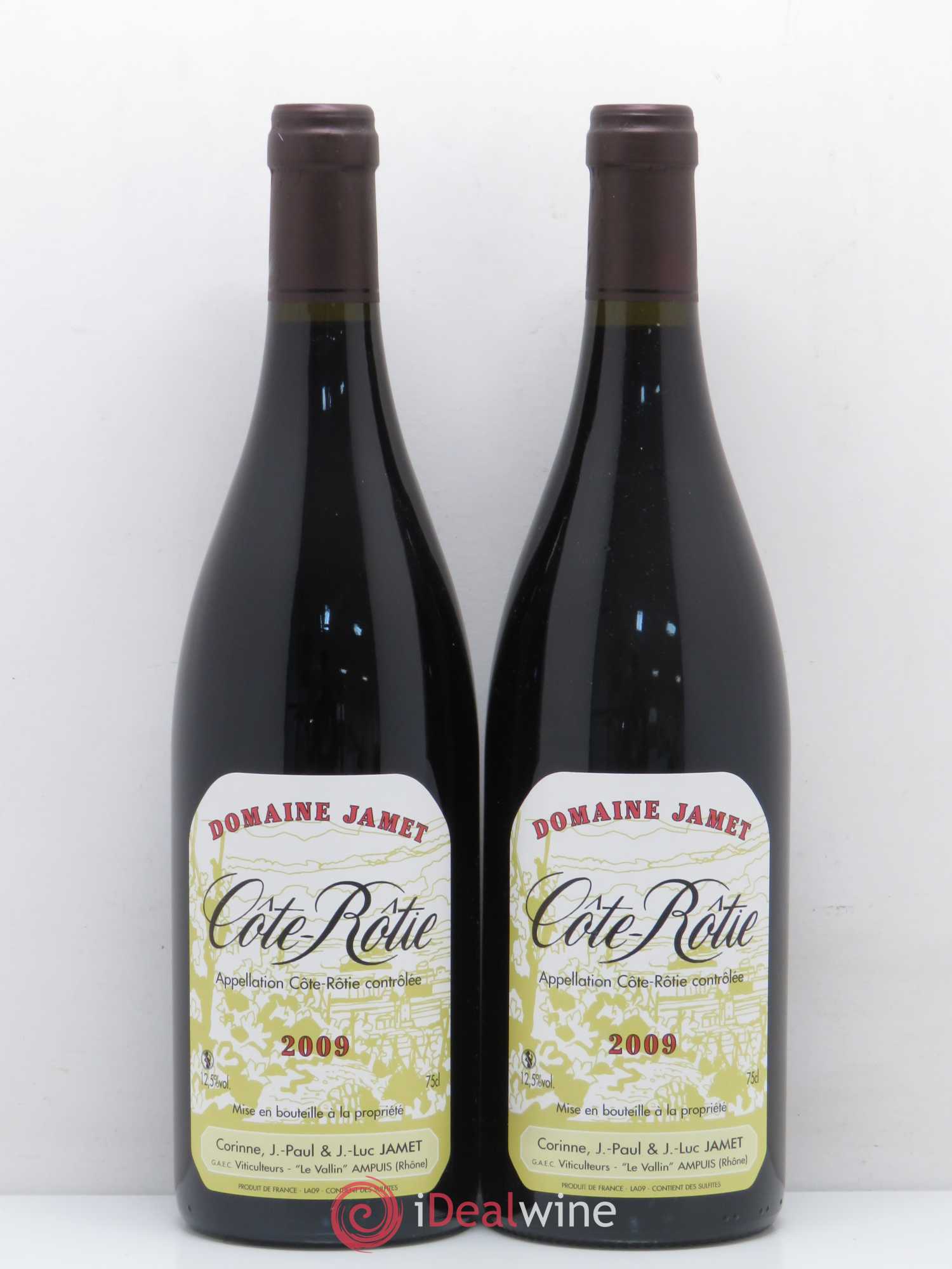 Côte-Rôtie Jamet (Domaine) 2009 - Lot de 2 bouteilles - 0
