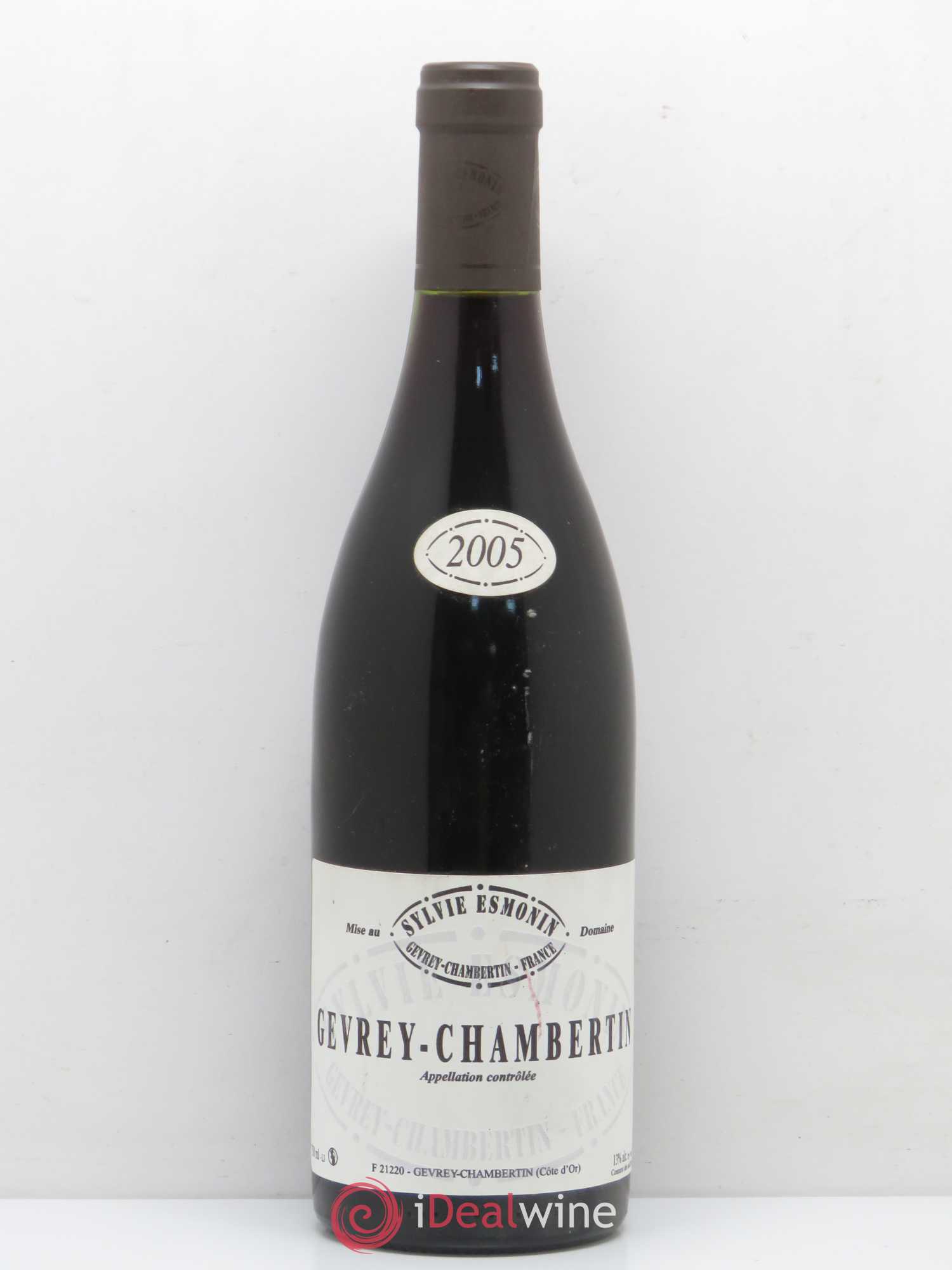 Gevrey-Chambertin Sylvie Esmonin 2005 - Lot de 1 bouteille - 0
