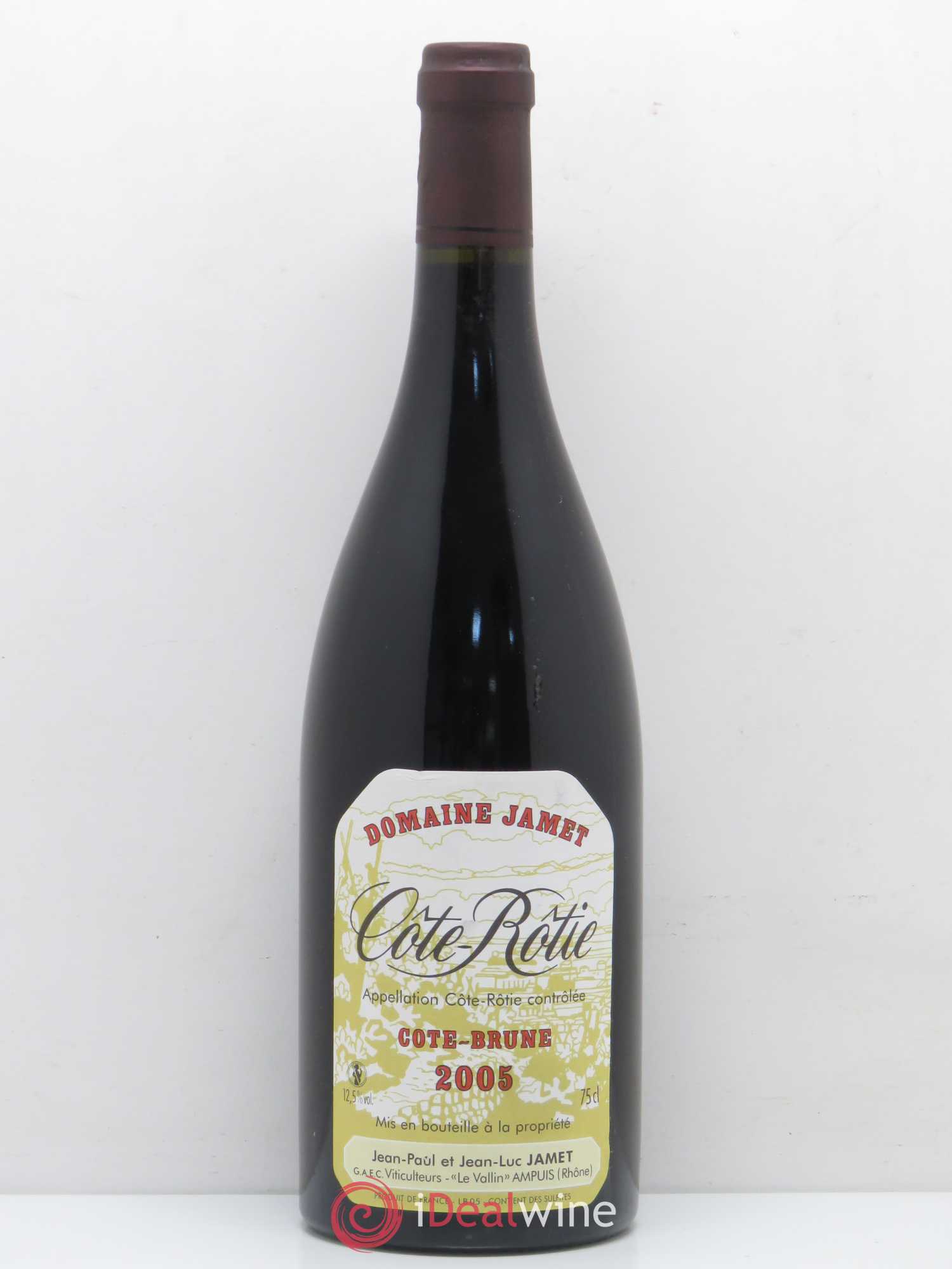 Côte-Rôtie Côte Brune Jamet (Domaine) 2005 - Lot de 1 bouteille - 0