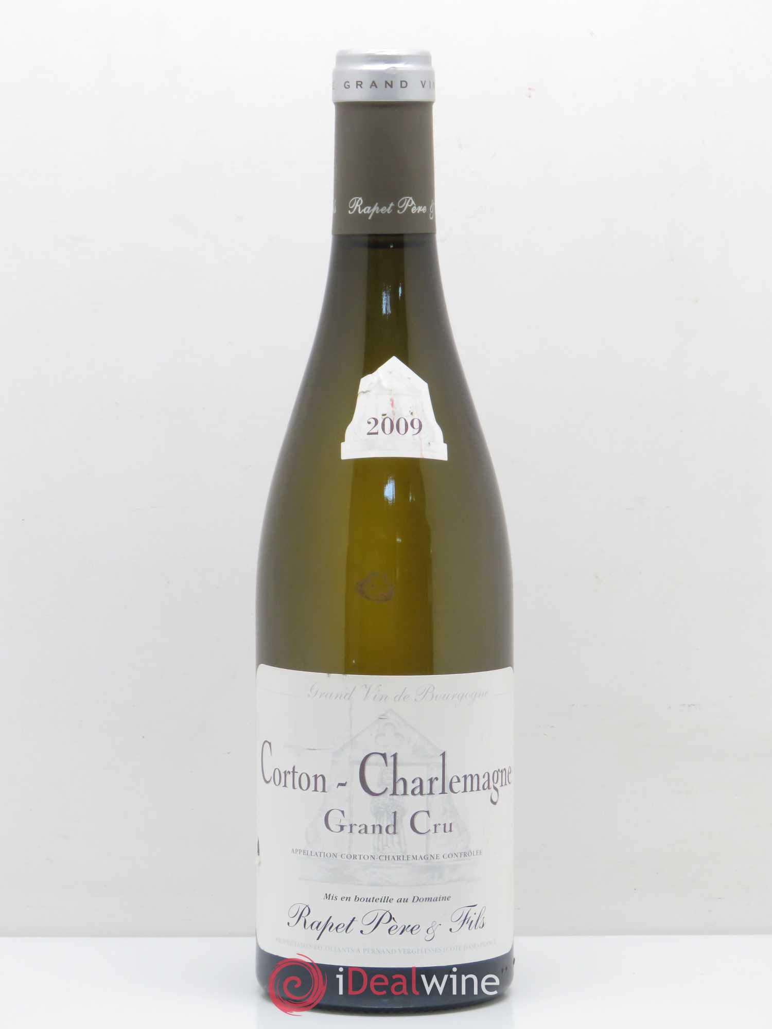 Corton-Charlemagne Grand Cru Rapet Père & Fils 2009 - Lot de 1 bouteille - 0