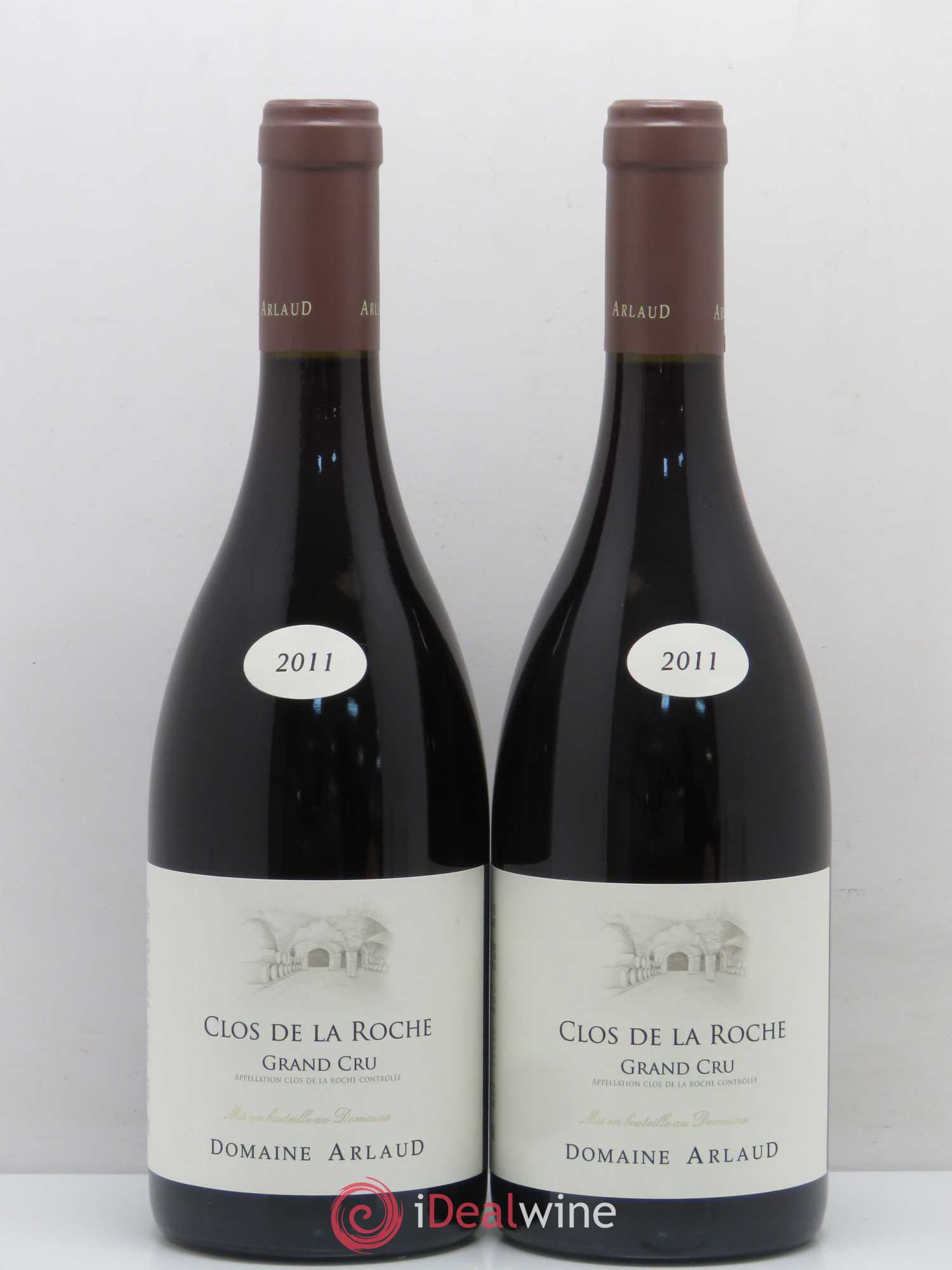 Clos de la Roche Grand Cru Arlaud 2011 - Lot de 2 bouteilles - 0