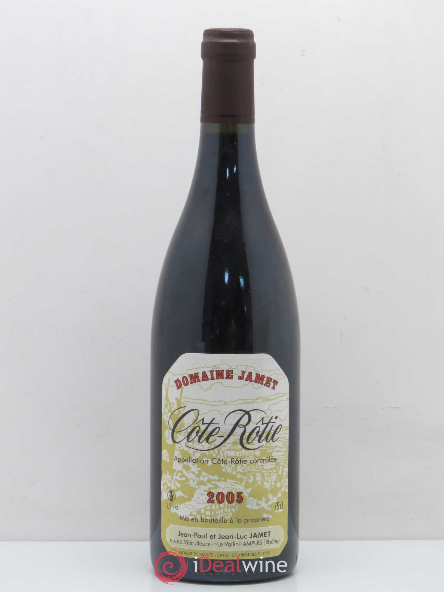Côte-Rôtie Jamet (Domaine) 2005 - Lot de 1 bouteille - 0