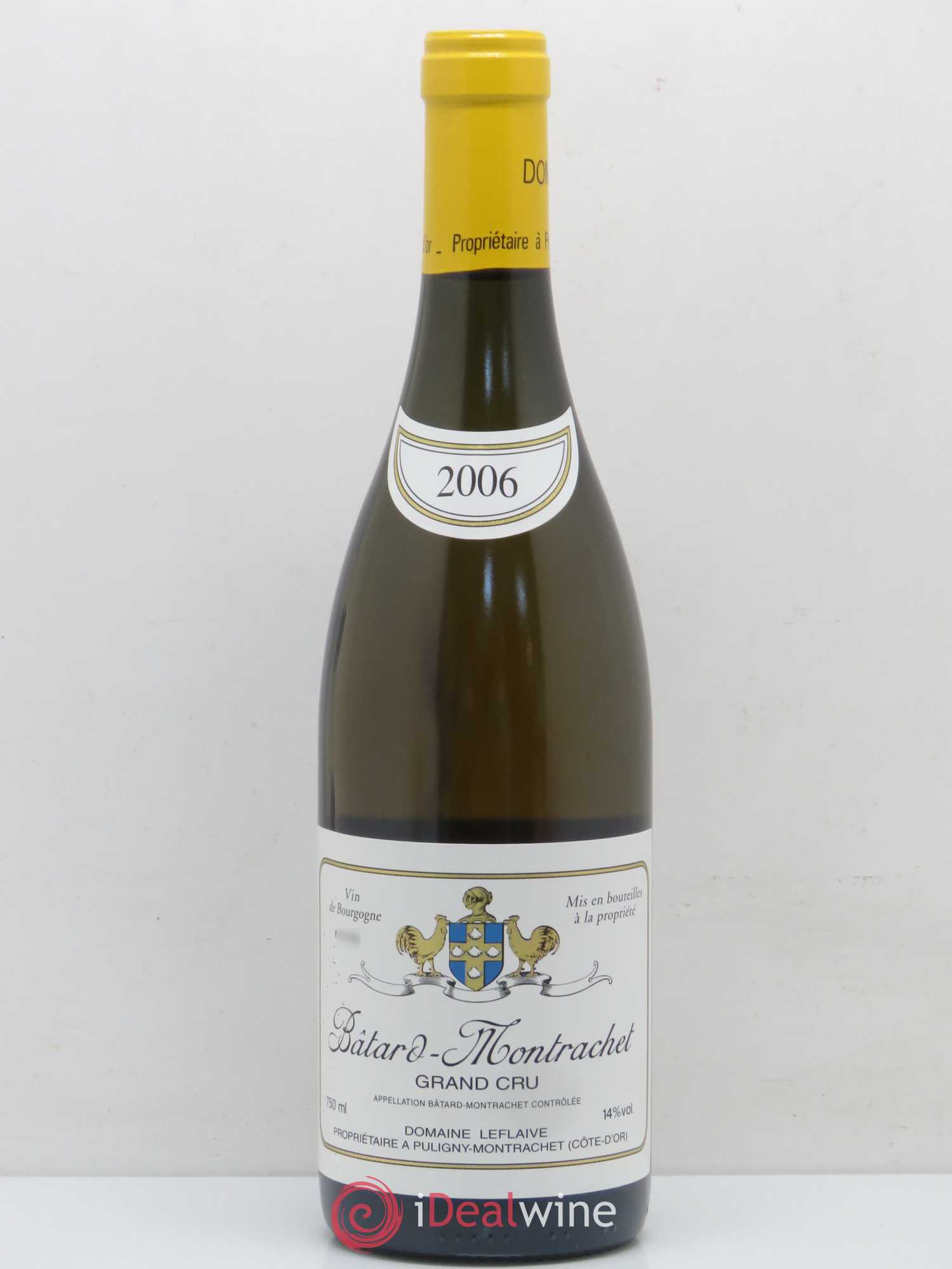 Bâtard-Montrachet Grand Cru Leflaive (Domaine) 2006 - Lot de 1 bouteille - 0
