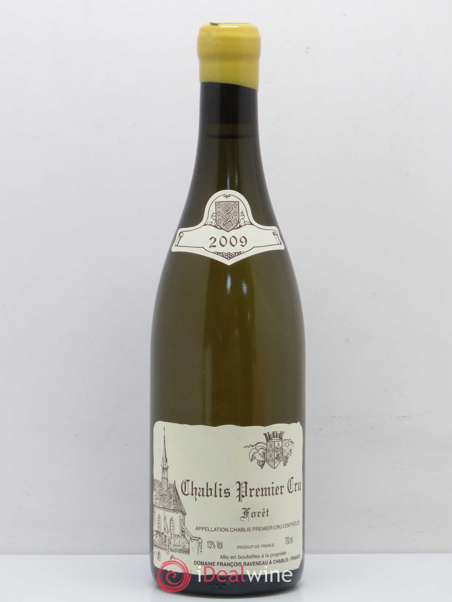 Chablis 1er Cru Forêt Raveneau (Domaine) 2009 - Lot de 1 bouteille - 0