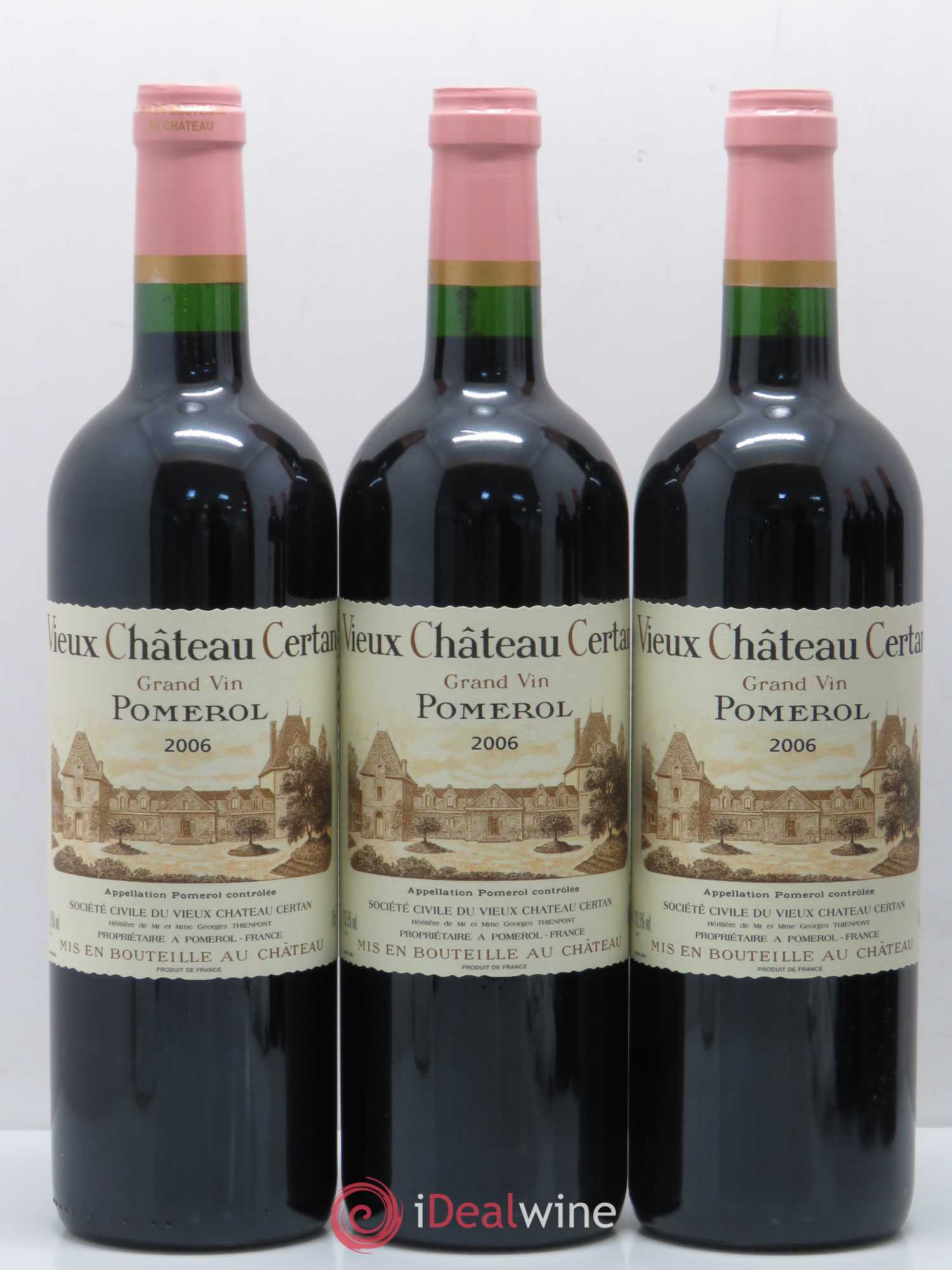 Vieux Château Certan 2006 - Lot de 6 bouteilles - 1
