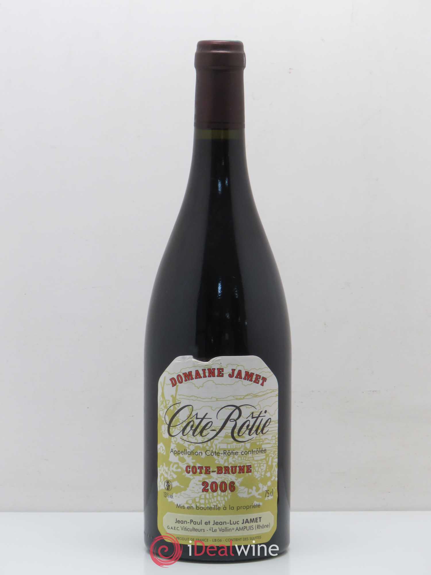 Côte-Rôtie Côte Brune Jamet (Domaine) 2006 - Lot de 1 bouteille - 0
