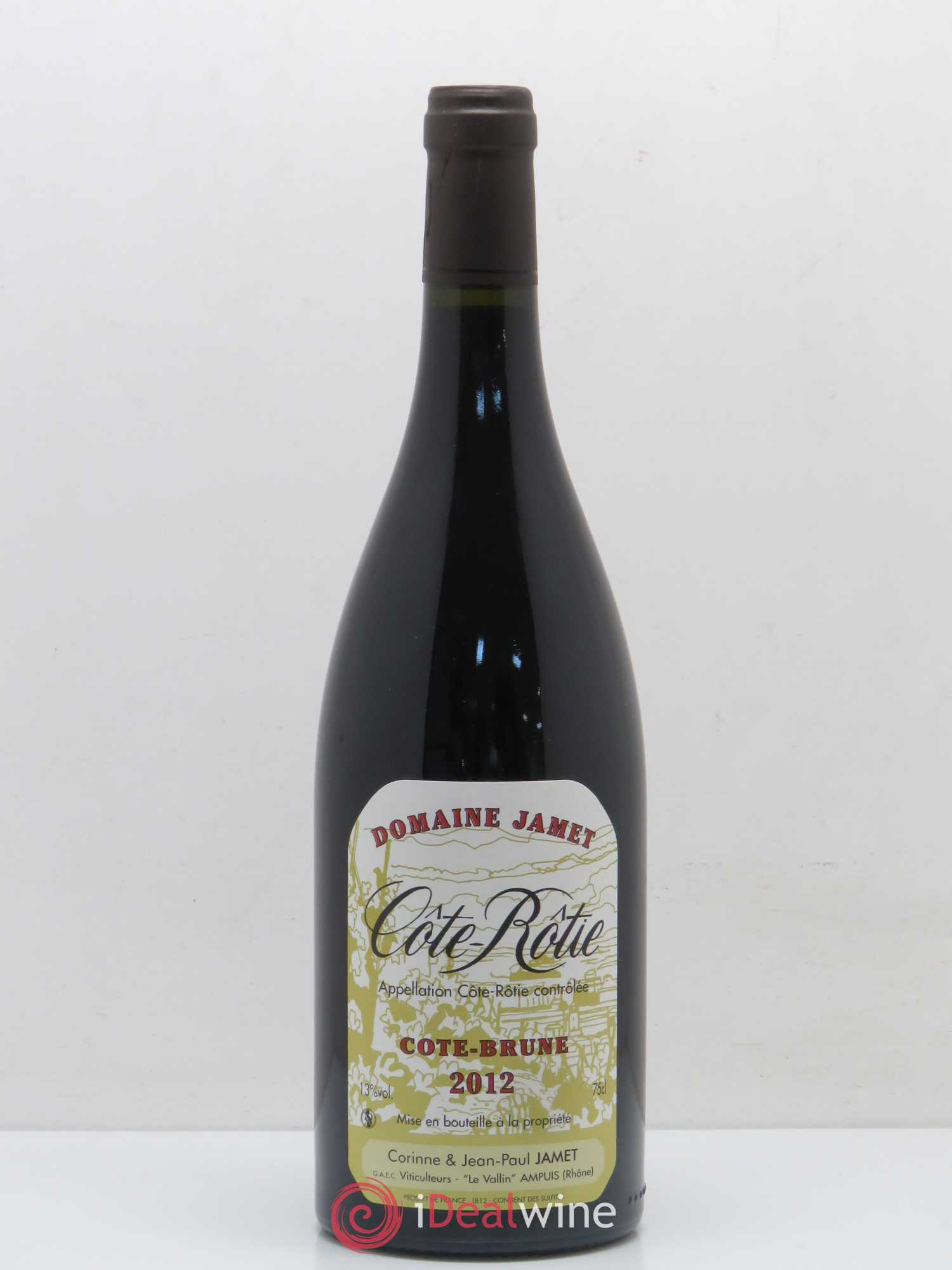 Côte-Rôtie Côte Brune Jamet (Domaine) 2012 - Lot de 1 bouteille - 0