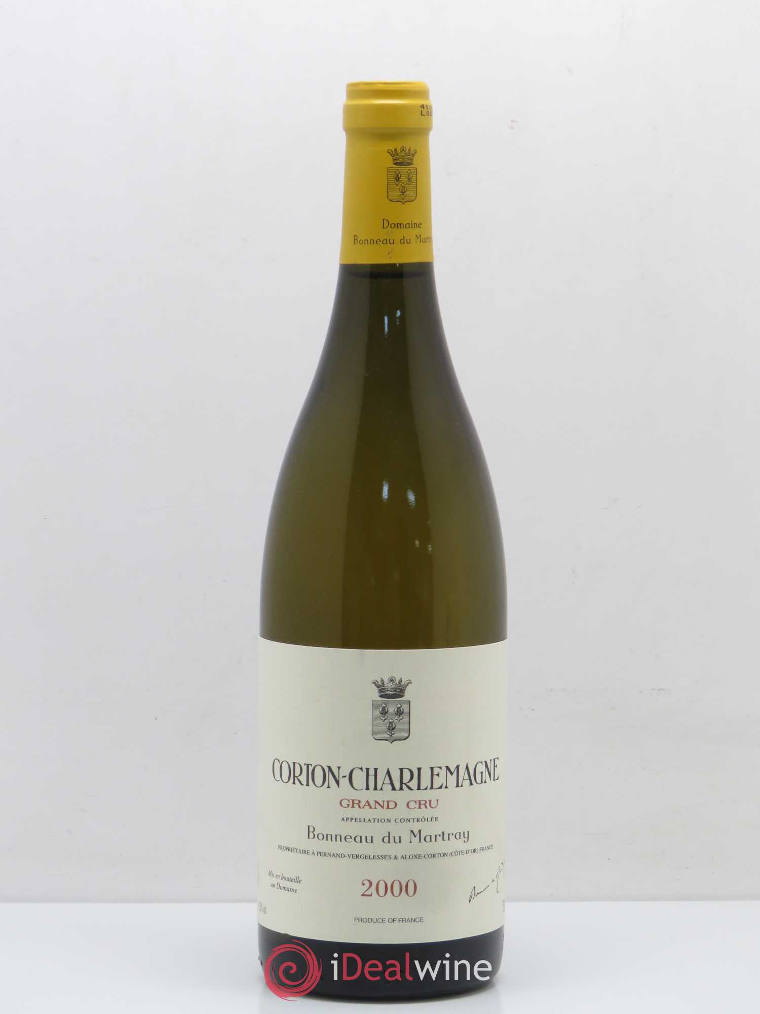 Corton-Charlemagne Grand Cru Bonneau du Martray (Domaine) 2000 - Lot de 1 bouteille - 0
