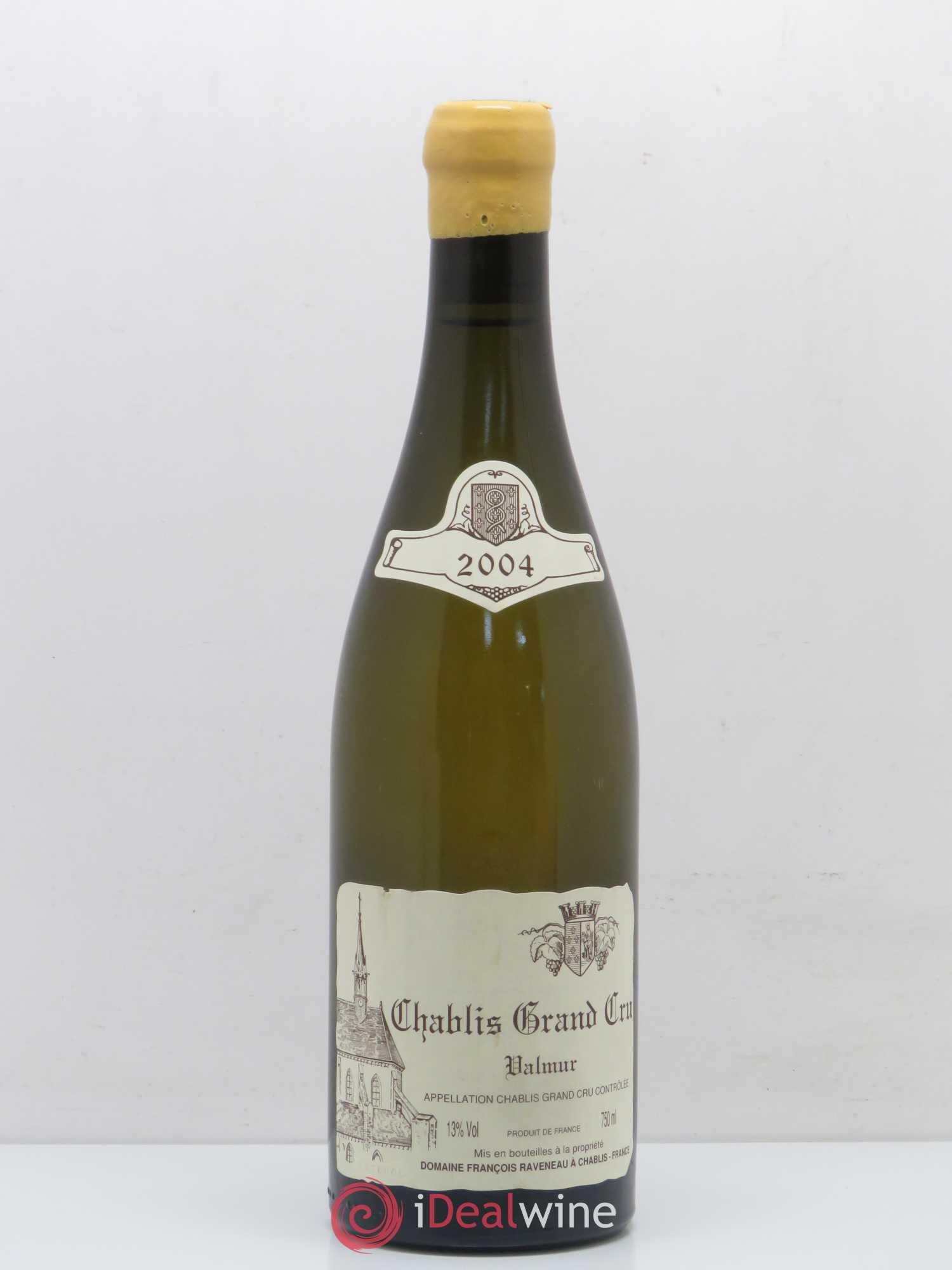 Chablis Grand Cru Valmur Raveneau (Domaine) 2004 - Lot de 1 bouteille - 0