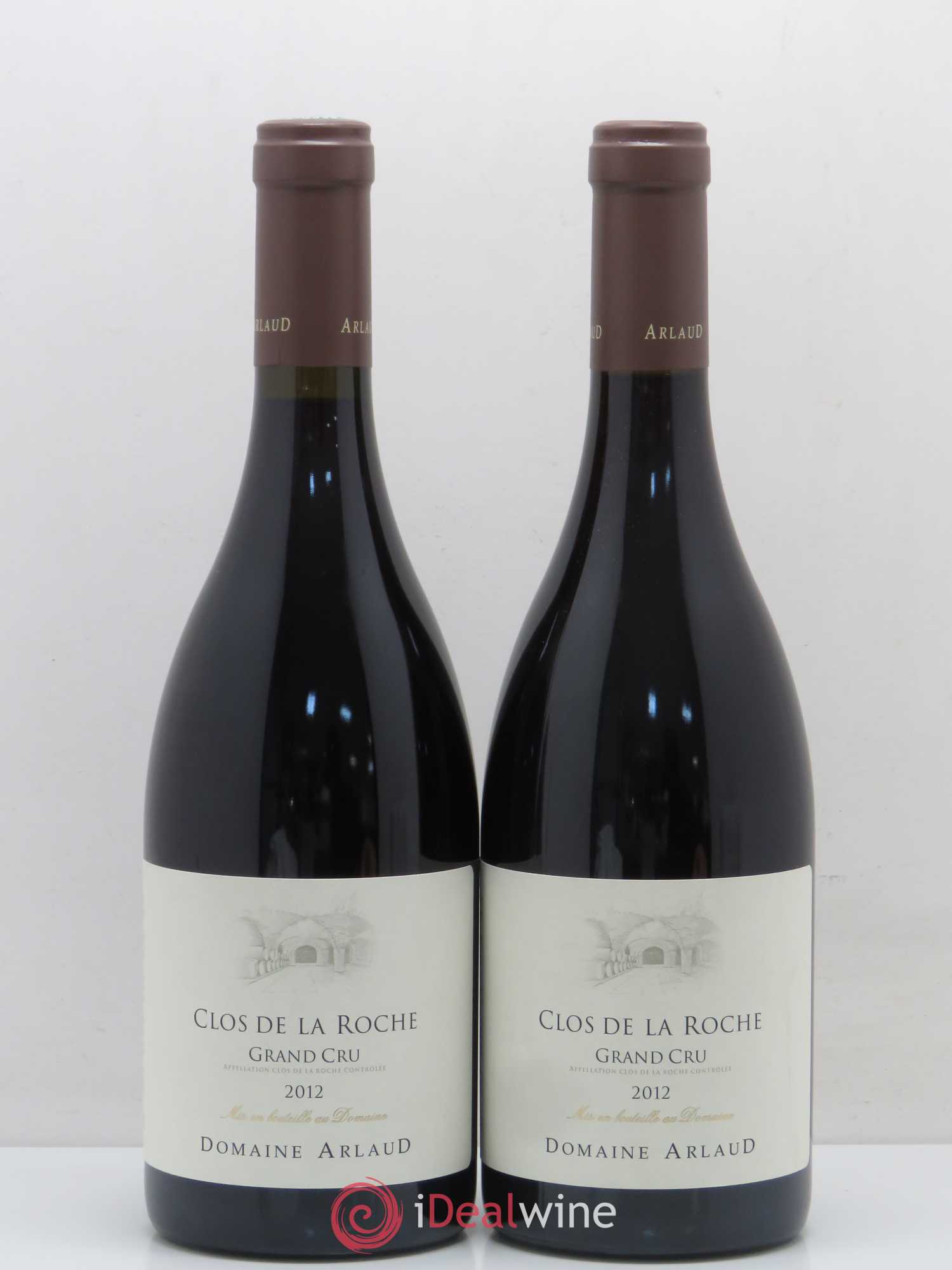 Clos de la Roche Grand Cru Arlaud 2012 - Lot de 2 bouteilles - 0