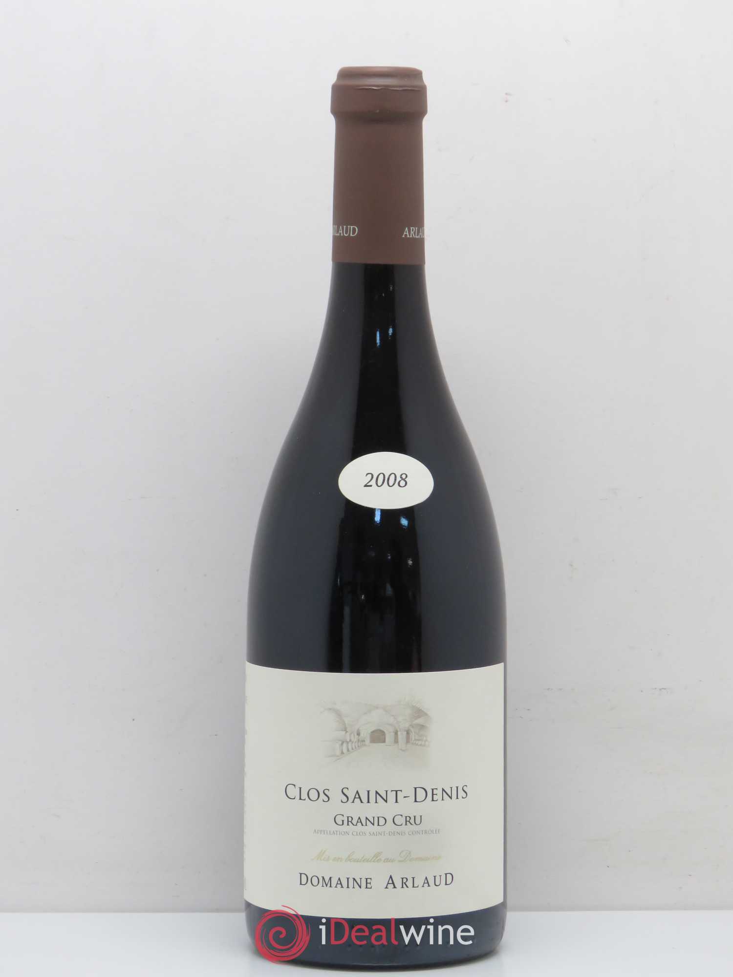 Clos Saint-Denis Grand Cru Arlaud 2008 - Lot de 1 bouteille - 0