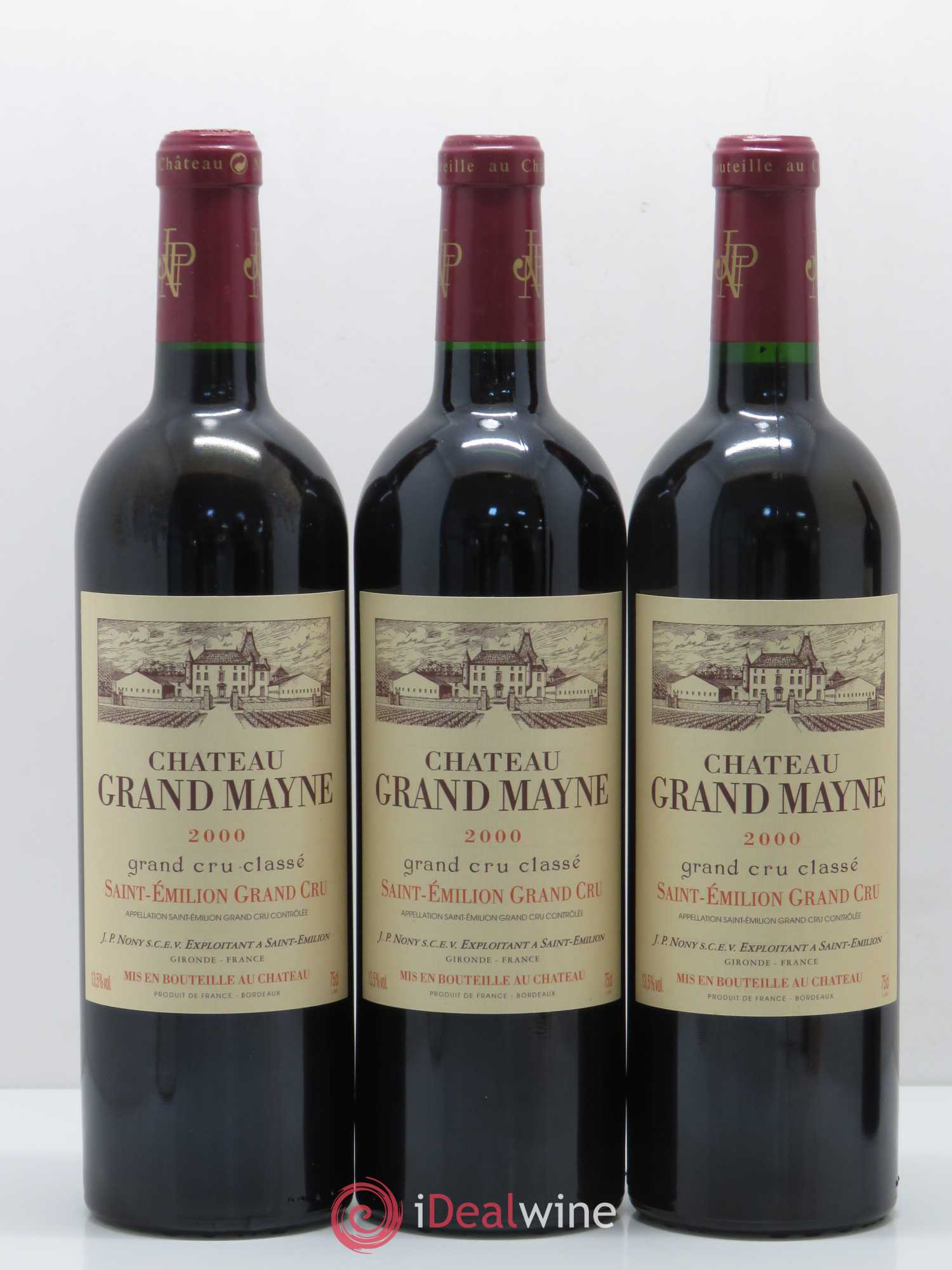 Château Grand Mayne Grand Cru Classé 2000 - Lot de 12 bouteilles - 2
