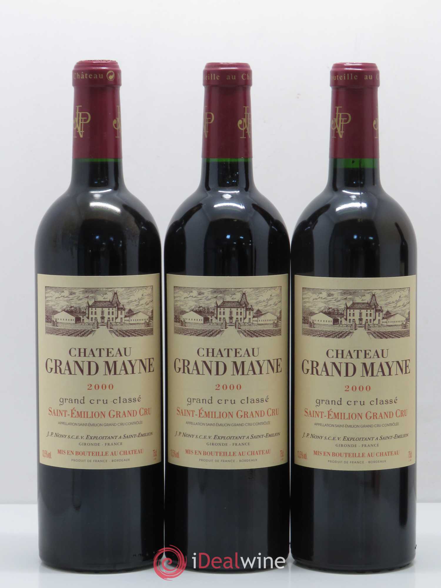 Château Grand Mayne Grand Cru Classé 2000 - Lot de 12 bouteilles - 4