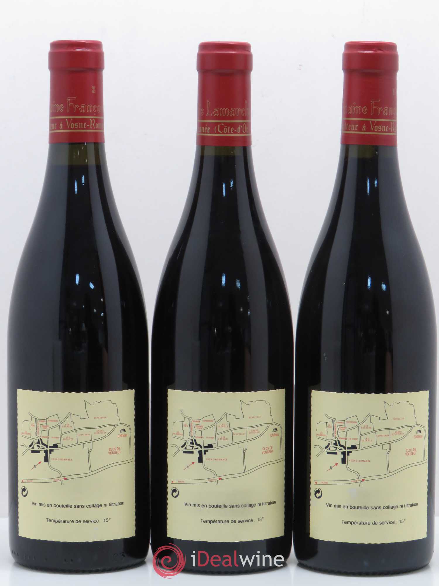 La Grande Rue Grand Cru Lamarche (Domaine) 2001 - Lot de 3 bouteilles - 1