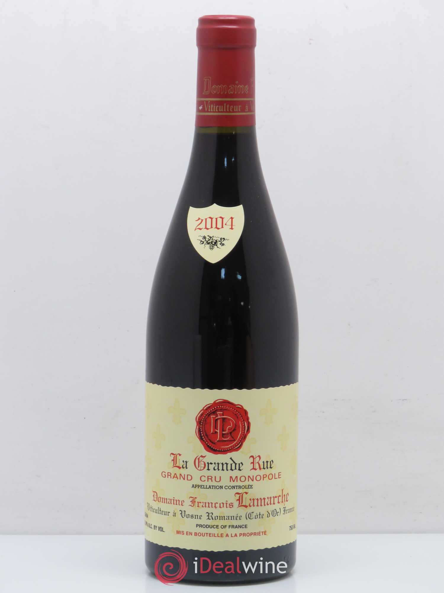 La Grande Rue Grand Cru Lamarche (Domaine) 2004 - Lot de 1 bouteille - 0