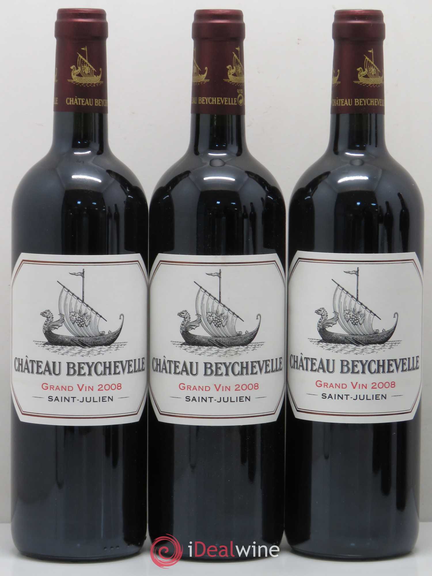 Château Beychevelle 4ème Grand Cru Classé 2008 - Lot de 6 bouteilles - 2