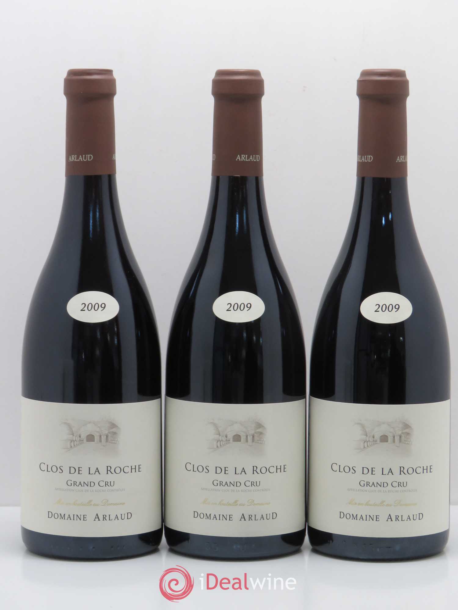 Clos de la Roche Grand Cru Arlaud 2009 - Lot de 3 bouteilles - 0