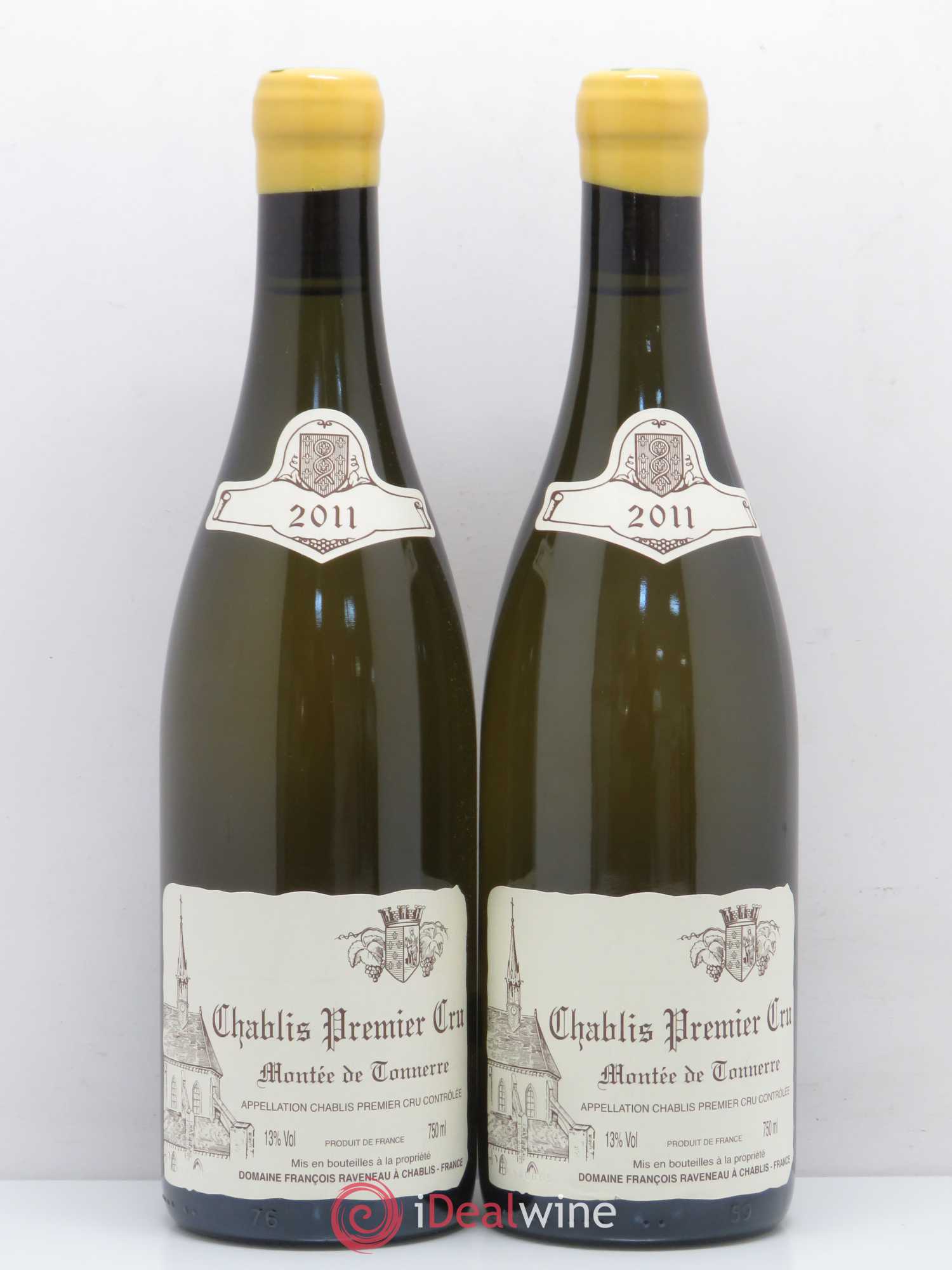Chablis 1er Cru Montée de Tonnerre Raveneau (Domaine) 2011 - Lot de 2 bouteilles - 0