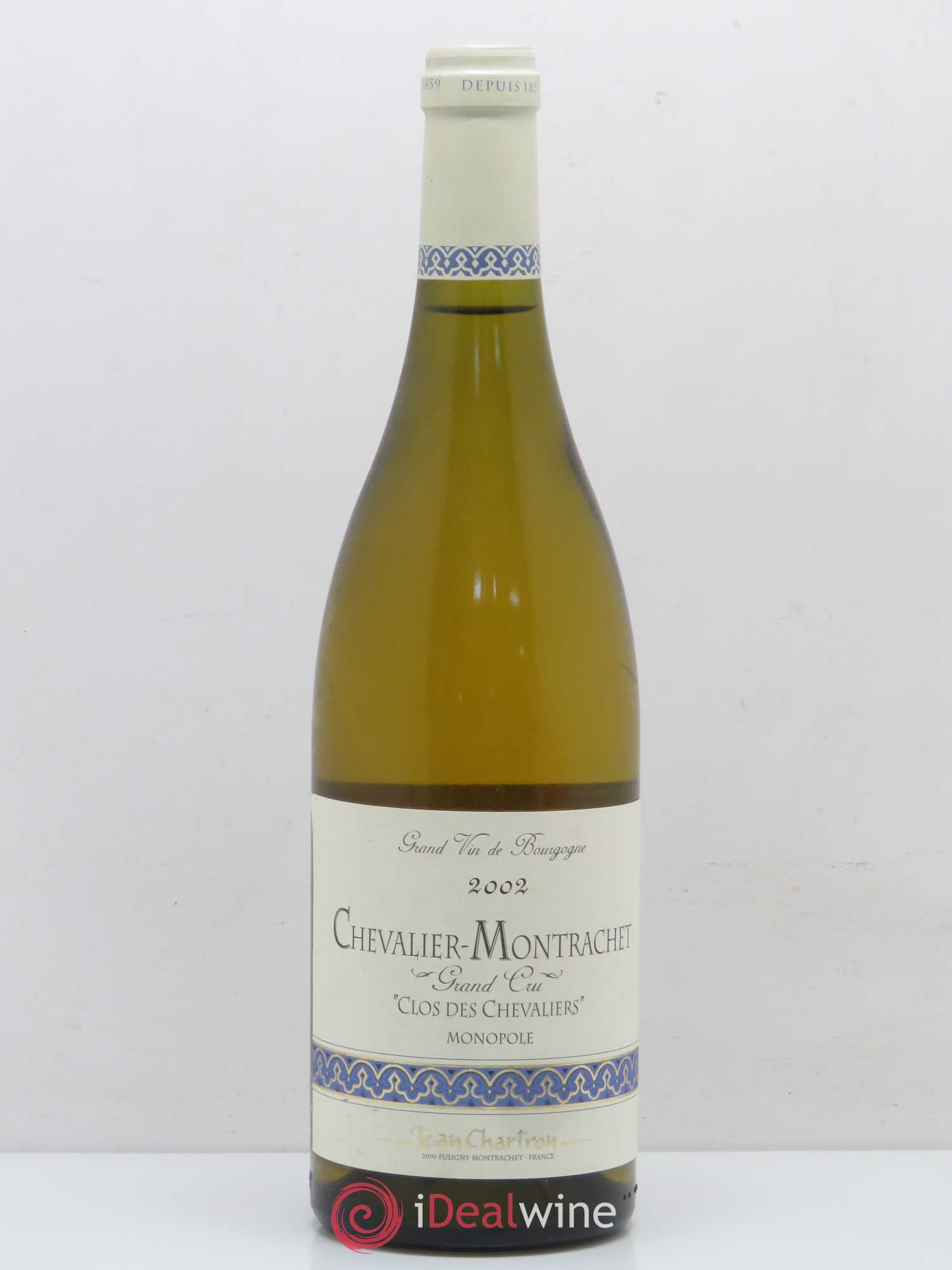Chevalier-Montrachet Grand Cru Clos des Chevaliers Jean Chartron (Domaine) 2002 - Posten von 1 Flasche - 0