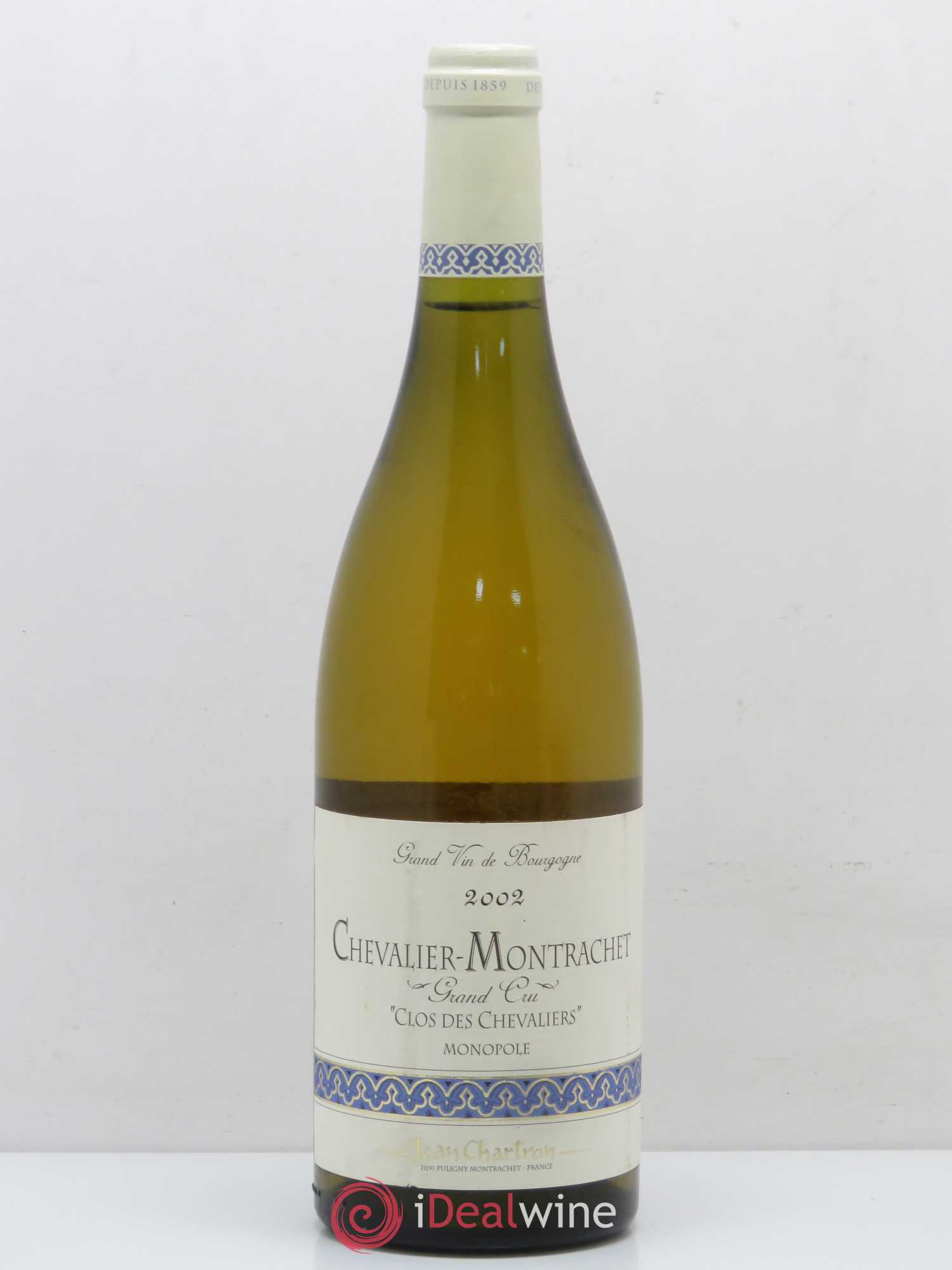 Chevalier-Montrachet Grand Cru Clos des Chevaliers Jean Chartron (Domaine) 2002 - Posten von 1 Flasche - 0