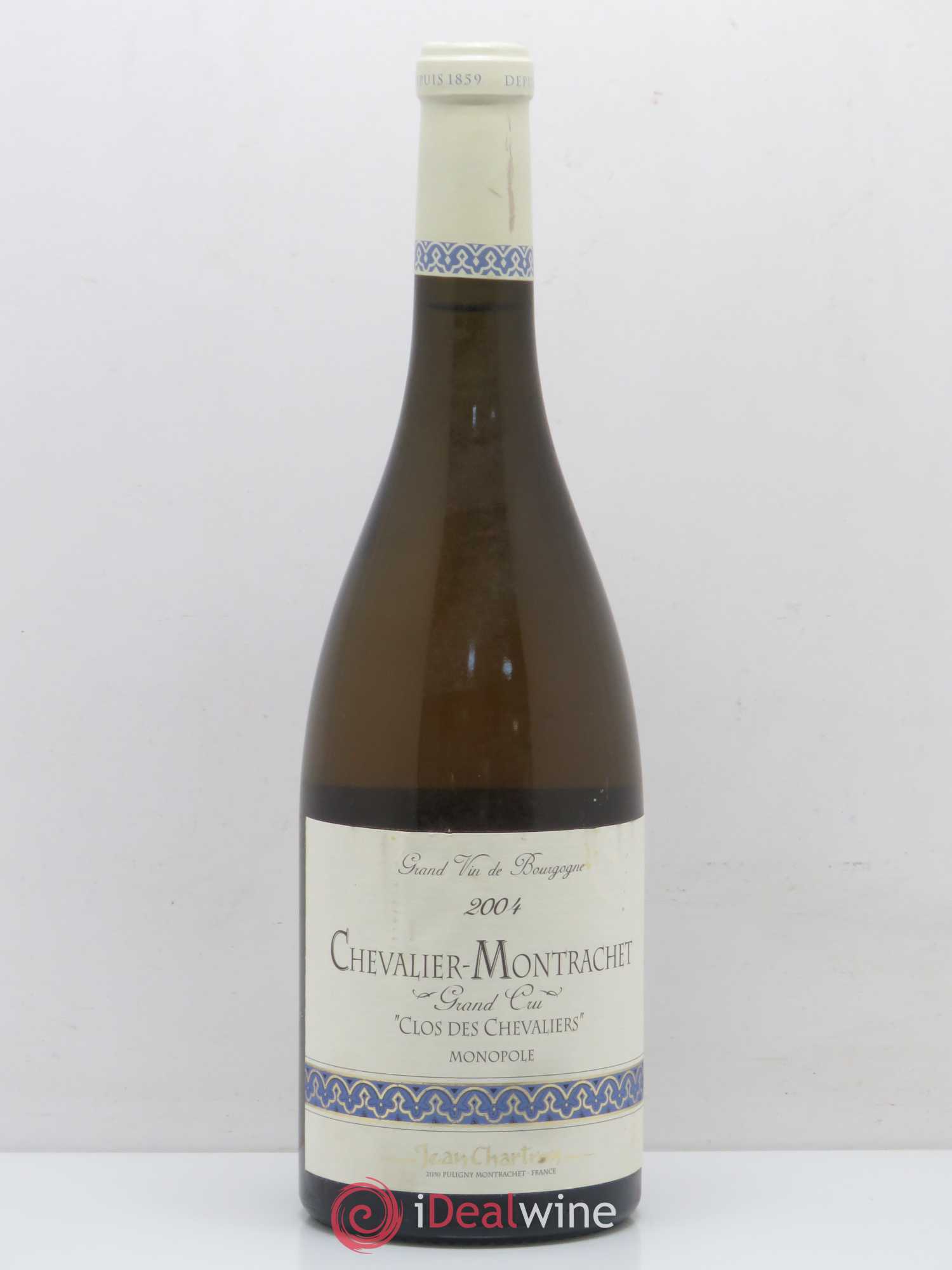 Chevalier-Montrachet Grand Cru Clos des Chevaliers Jean Chartron (Domaine) 2004 - Posten von 1 Flasche - 0