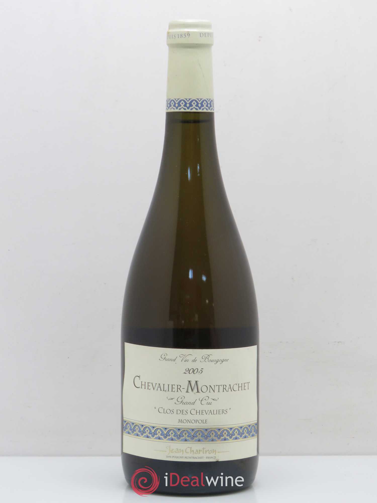 Chevalier-Montrachet Grand Cru Clos des Chevaliers Jean Chartron (Domaine) 2005 - Posten von 1 Flasche - 0
