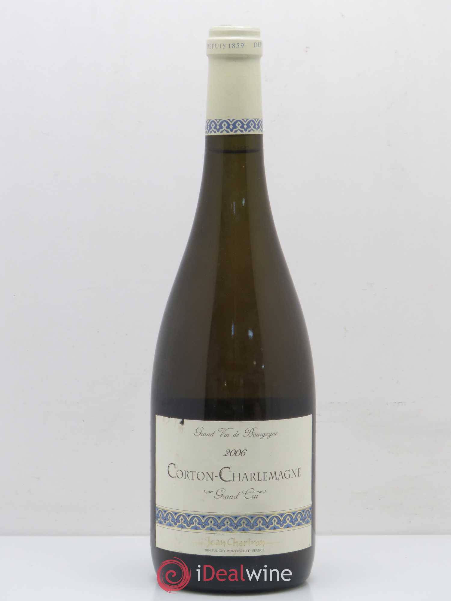 Corton-Charlemagne Grand Cru Jean Chartron (Domaine) 2006 - Lot de 1 bouteille - 0