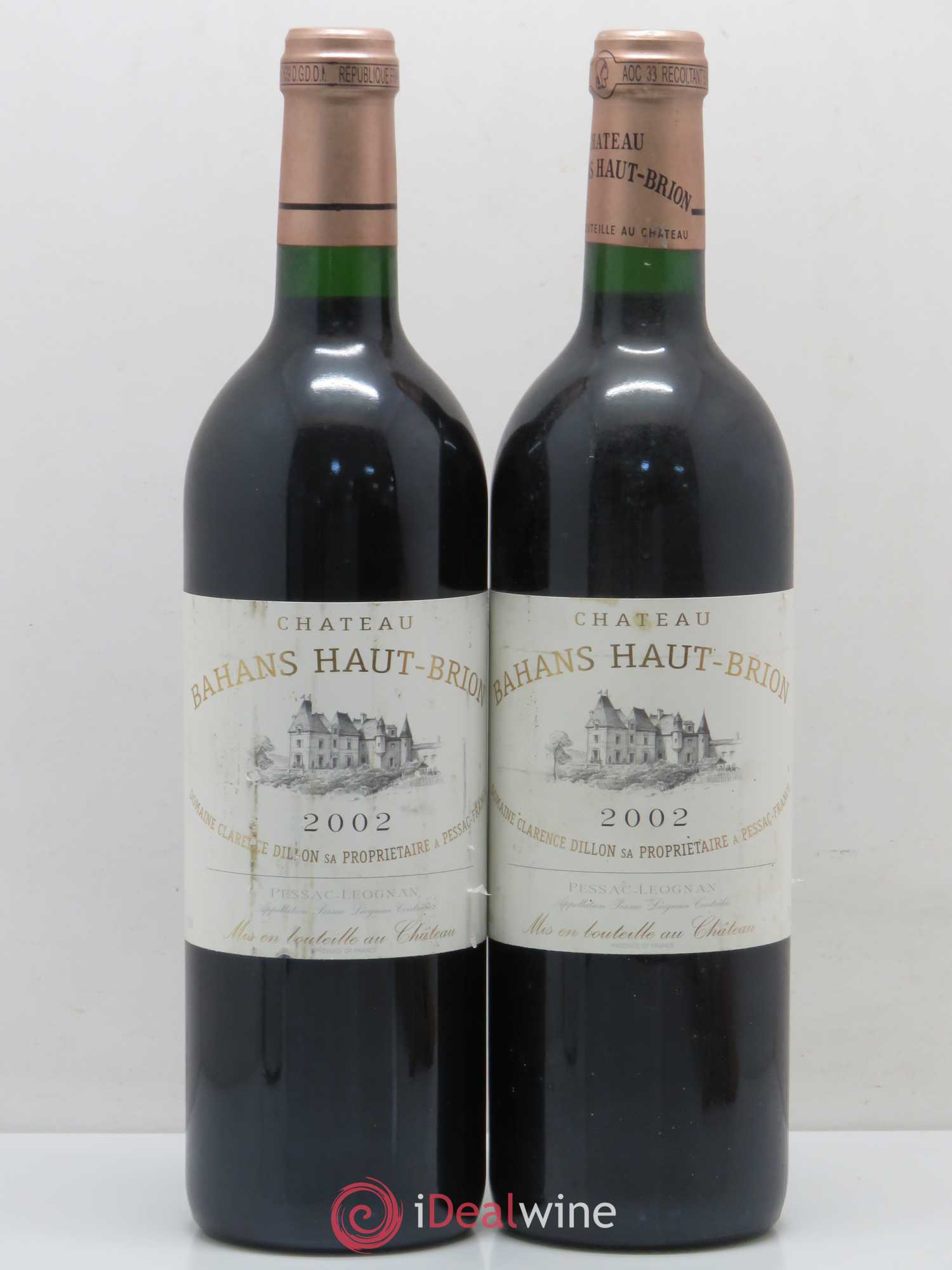 Clarence (Bahans) de Haut-Brion Second Vin 2002 - Lot de 2 bouteilles - 0