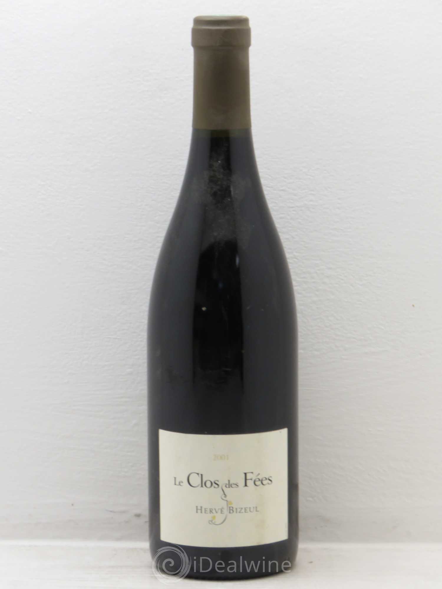 Côtes du Roussillon Villages Clos des Fées Hervé Bizeul 2001 - Lot de 1 bouteille - 0