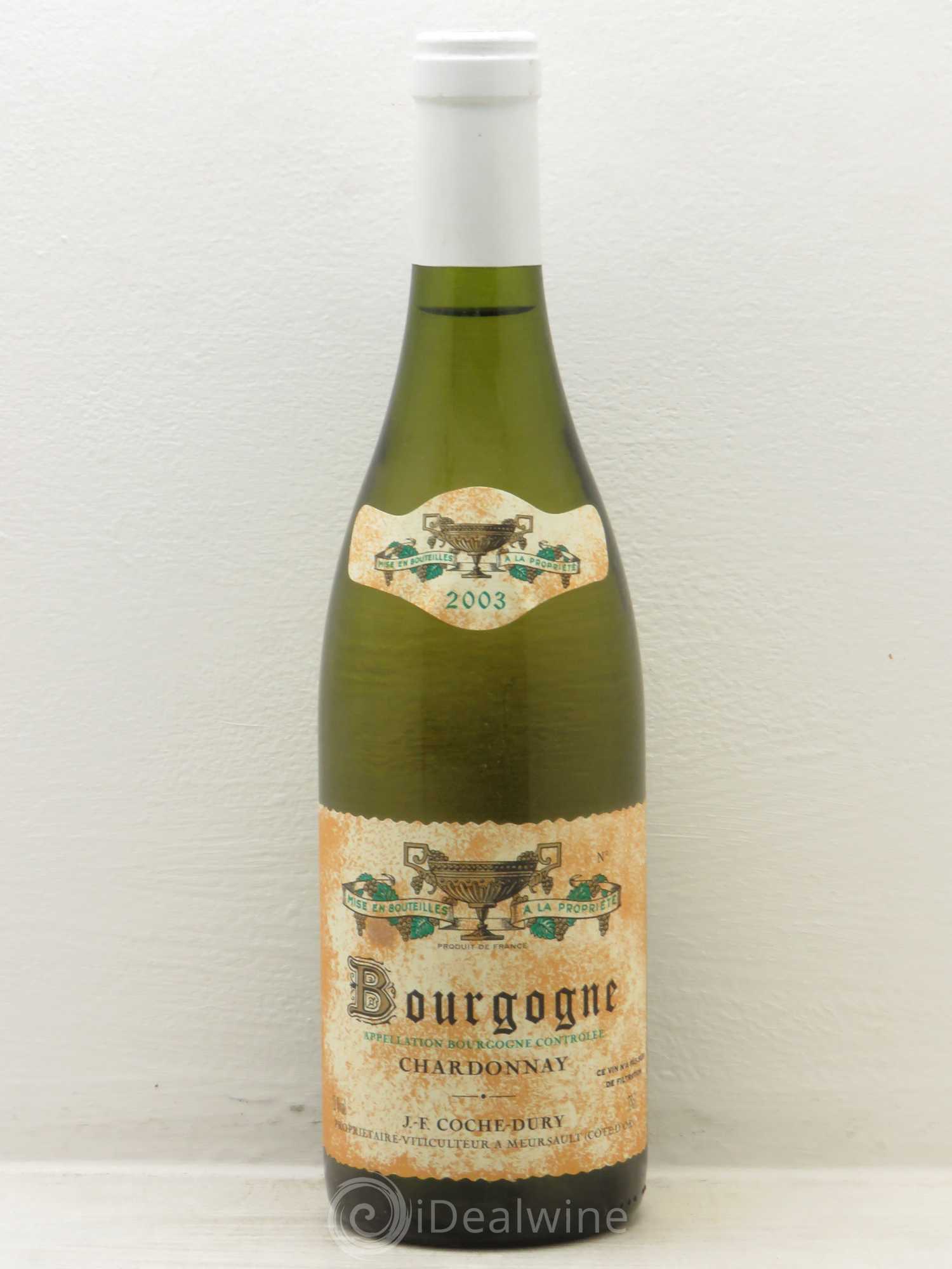 Bourgogne Coche Dury (Domaine) Chardonnais 2003 - Posten von 1 Flasche - 0