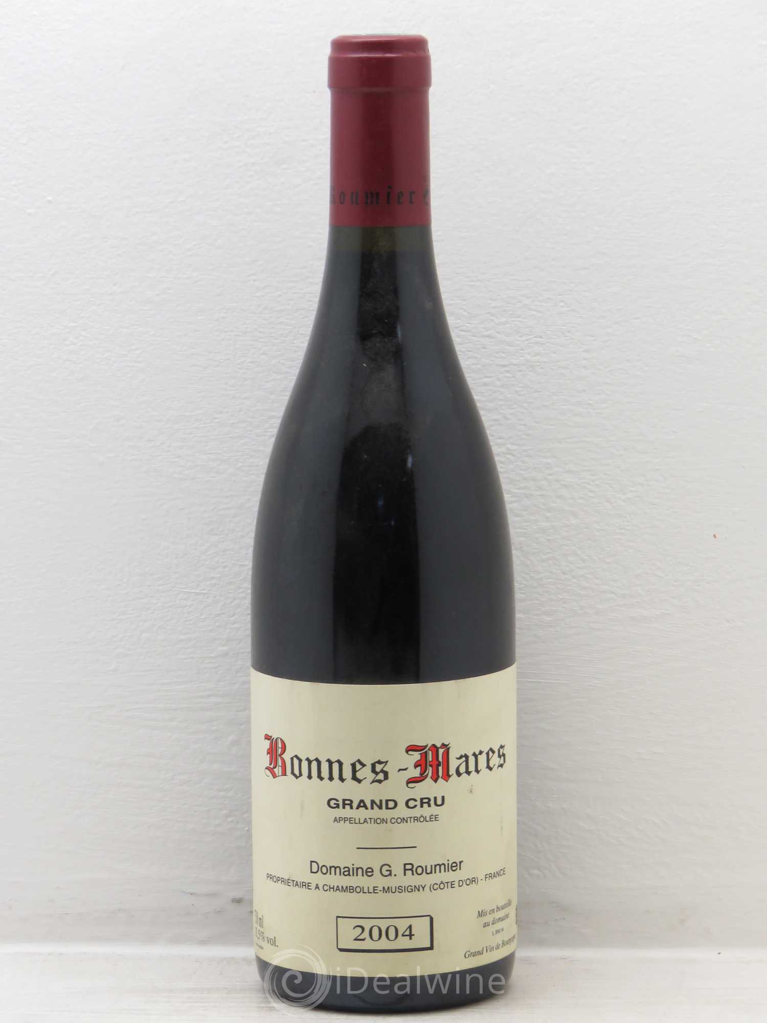Bonnes-Mares Grand Cru Georges Roumier (Domaine) 2004 - Lot de 1 bouteille - 0