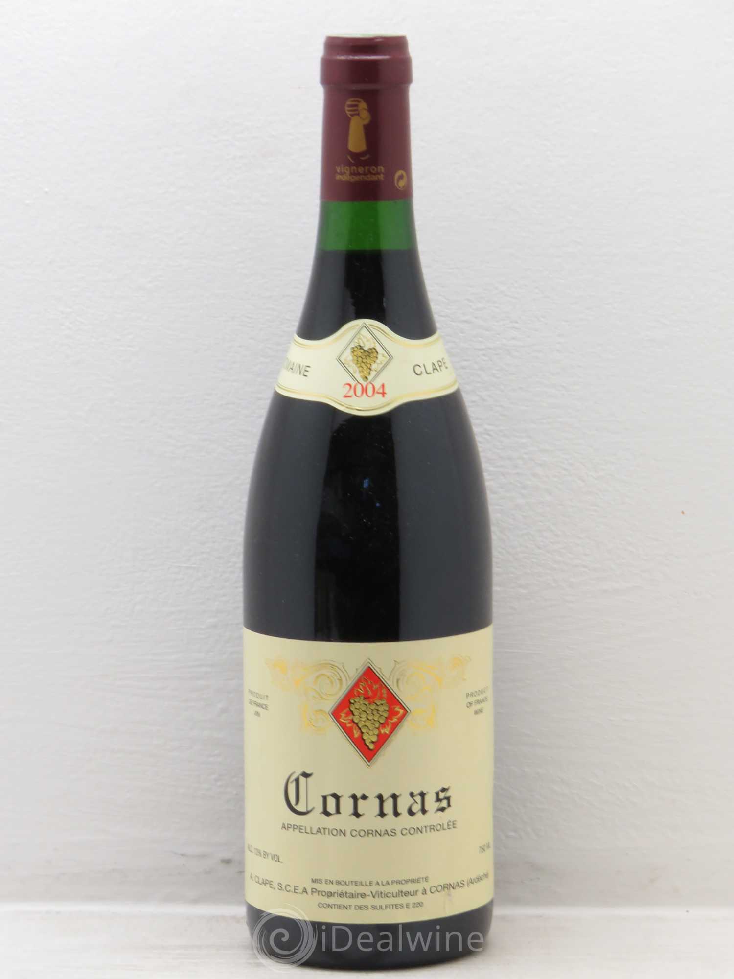 Cornas Auguste Clape 2004 - Lot de 1 bouteille - 0