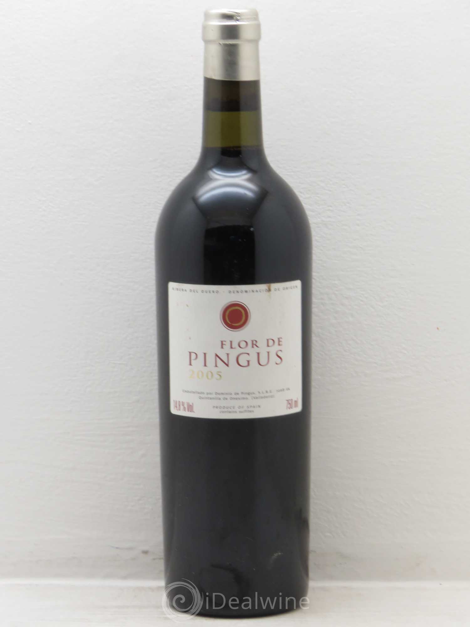 Ribera Del Duero Flor de Pingus Dominio de Pingus - Peter Sisseck 2005 - Lot de 6 bouteilles - 0