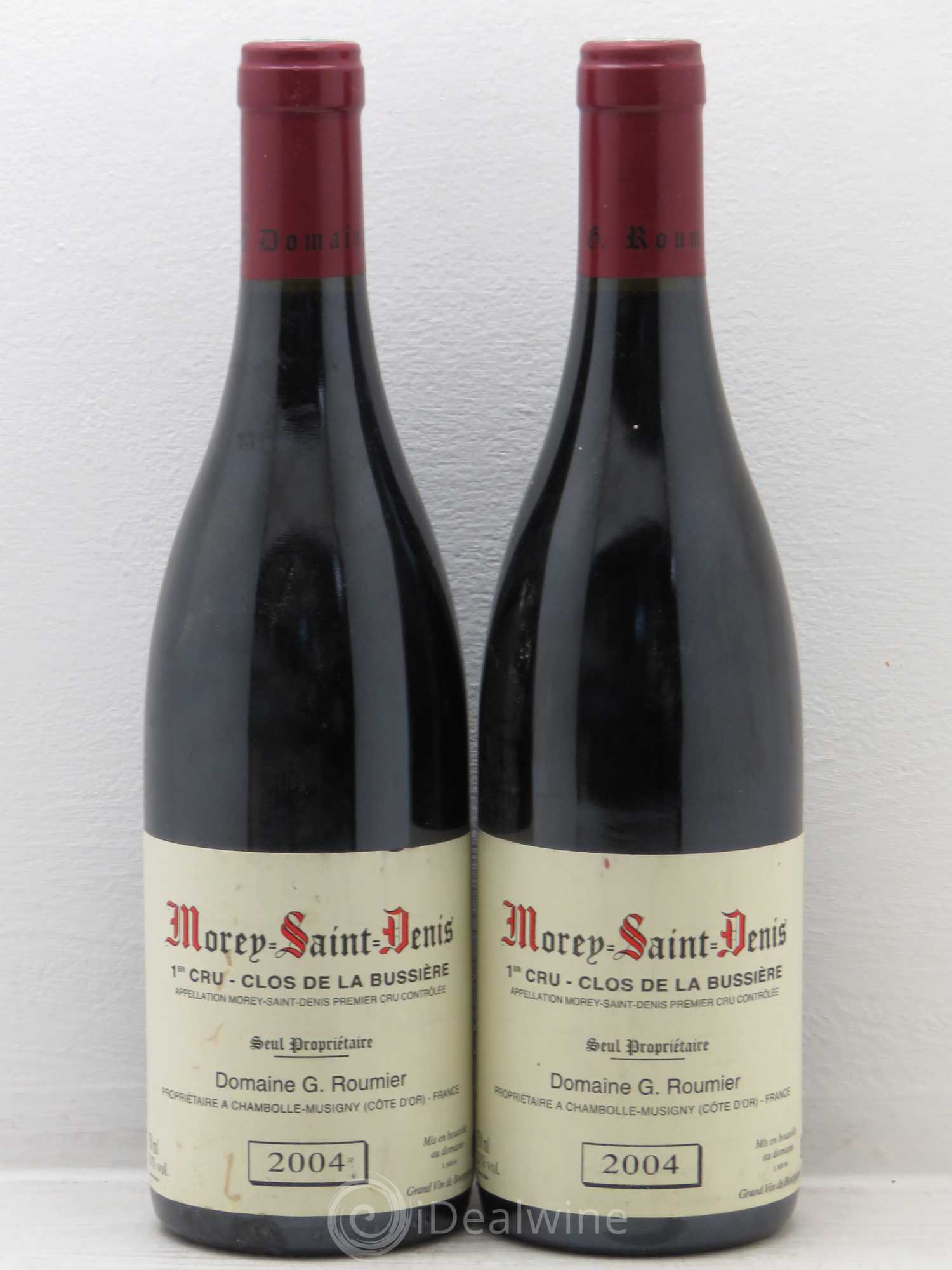 Morey-Saint-Denis 1er Cru Clos de la Bussière Georges Roumier (Domaine) 2004 - Lot de 2 bouteilles - 0