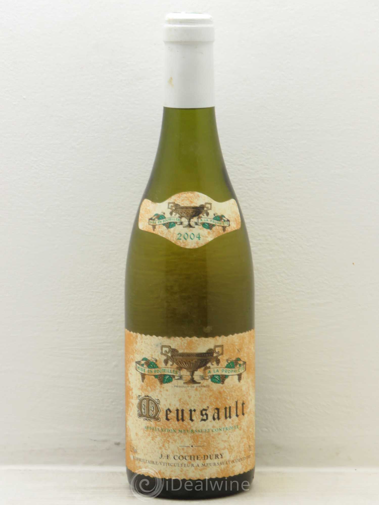 Meursault Coche Dury (Domaine) 2004 - Lot de 1 bouteille - 0